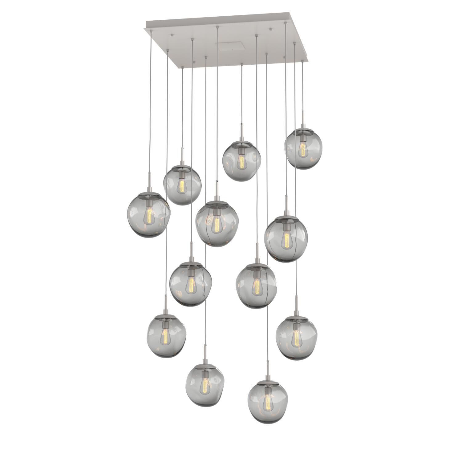 Levi Wilson Nebula 38 Inch 12 Light Multi Light Pendant by Hammerton Studio
