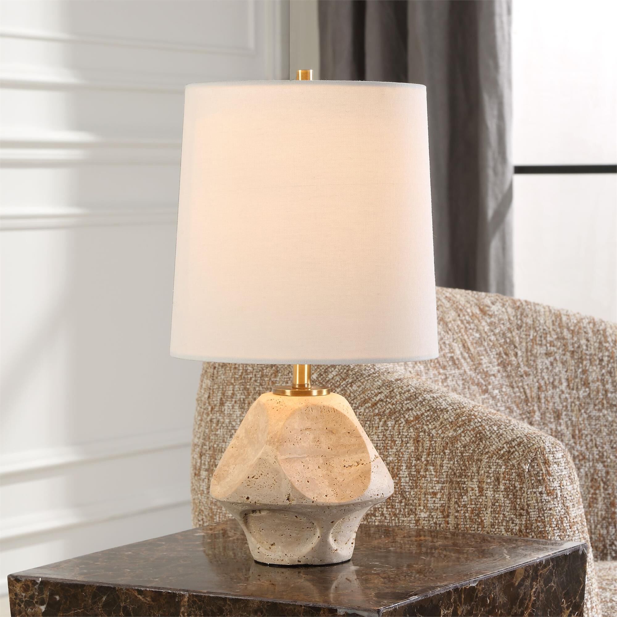 David Frisch Indent 16 Inch Accent Lamp by Uttermost