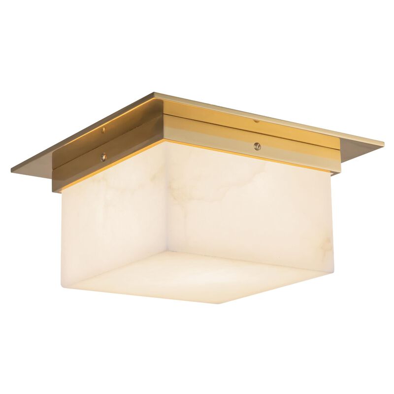 Jason Koharik Mineral 11 Inch 2 Light Flush Mount by Alora Lighting