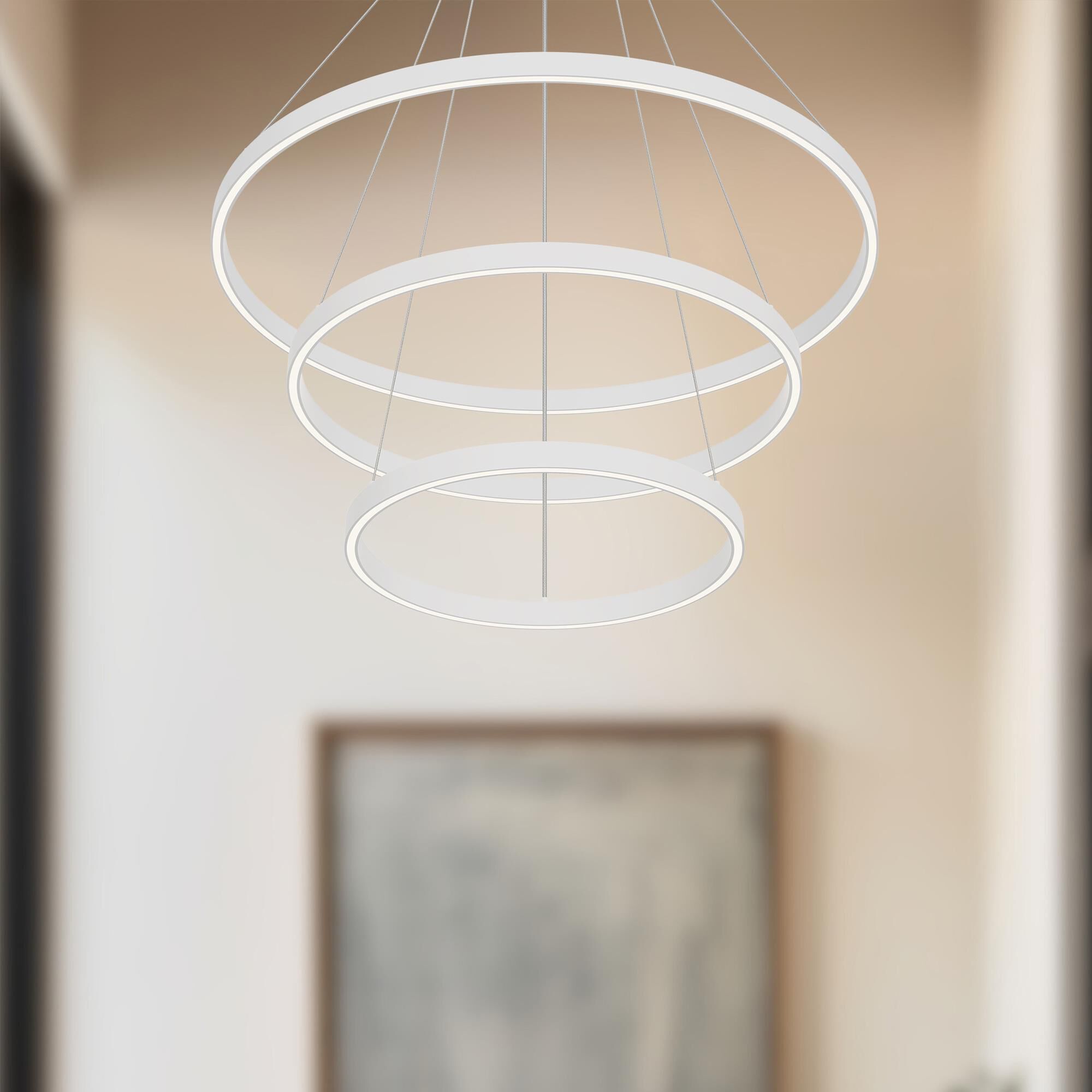 Cerchio 32 Inch Chandelier by Kuzco Lighting