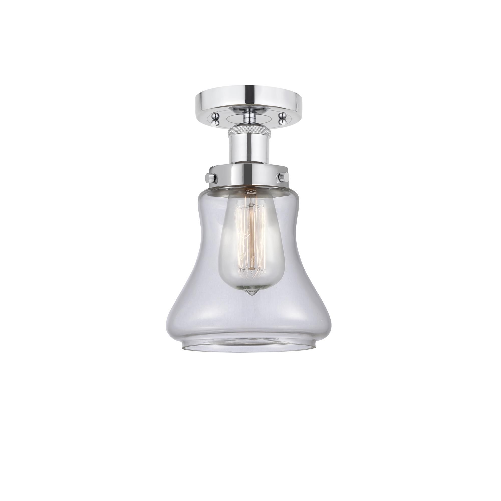 Shown in Polished Chrome, Clear finish and Clear glass and Clear Glass shade