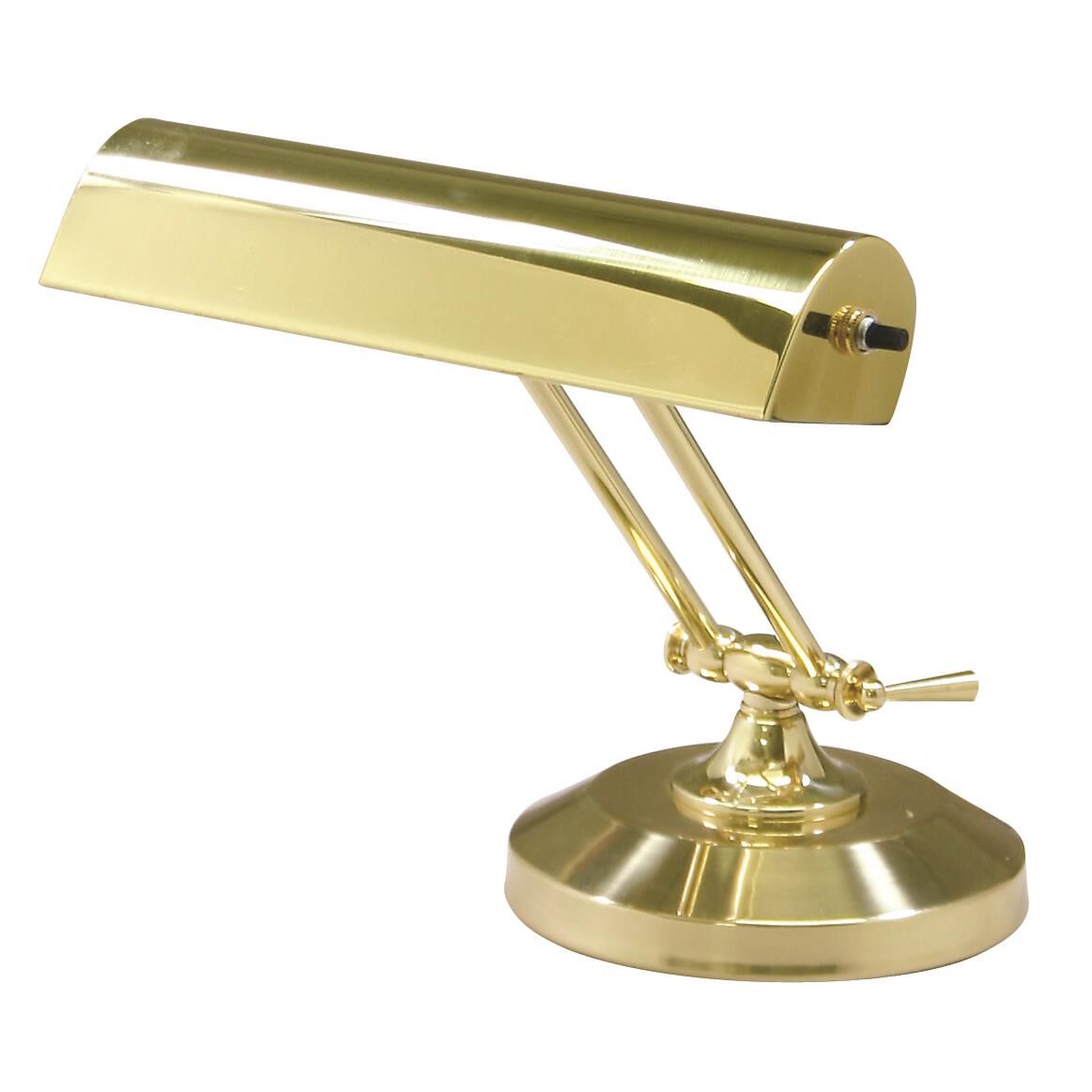 Shown in Polished Brass finish and Metal shade
