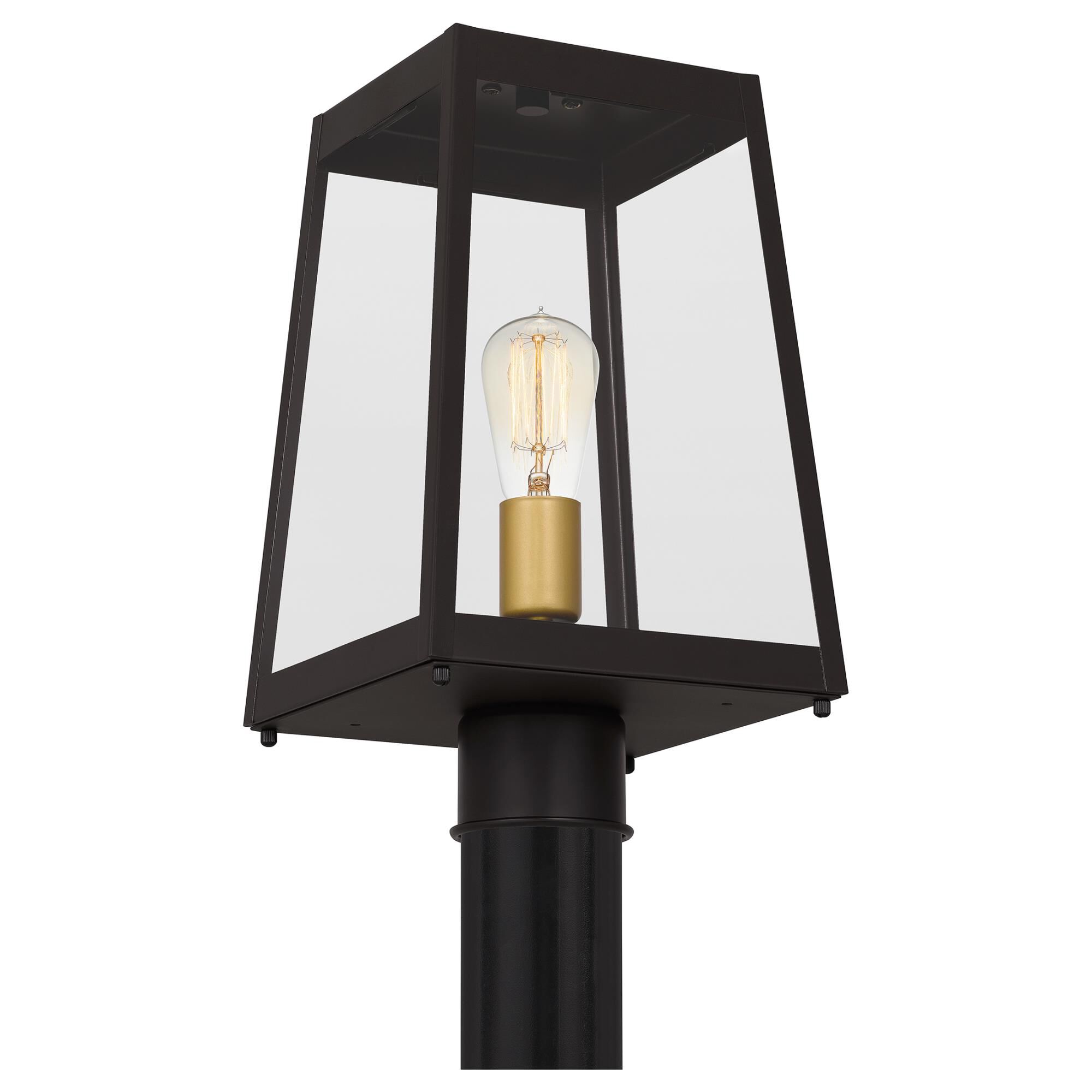 Quoizel Amberly Grove 15 Inch Tall Outdoor Post Lamp