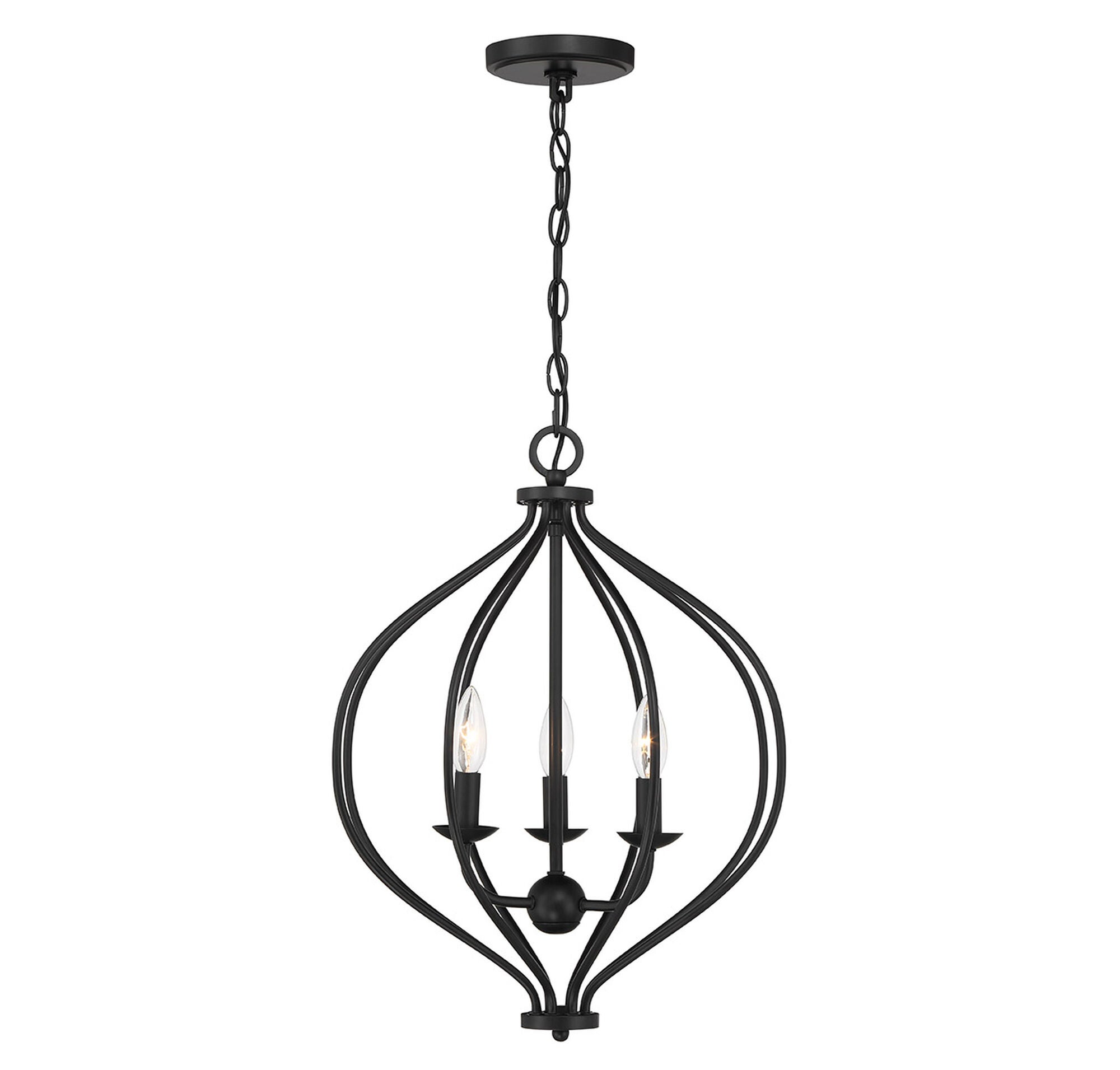Orchid Small Lantern Pendant,