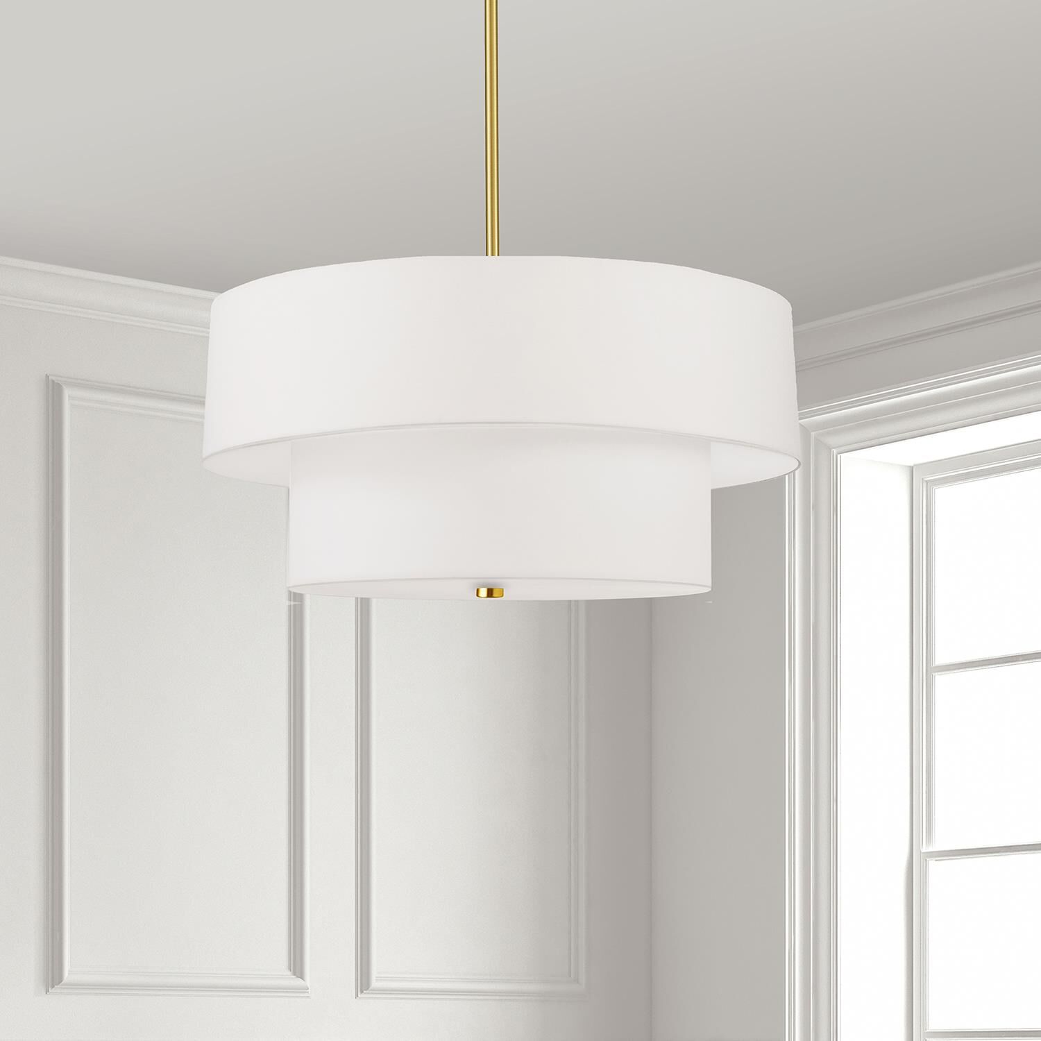 Everly 20 Inch Large Pendant by Dainolite