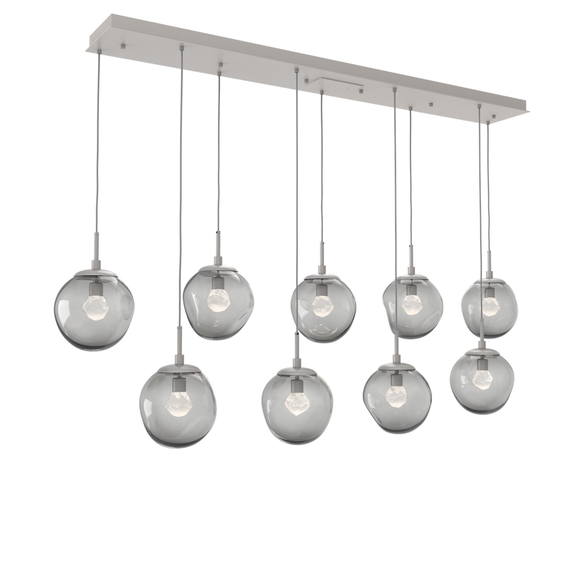 Shown in Metallic Beige Silver finish and Zircon Inner Smoke Outer glass