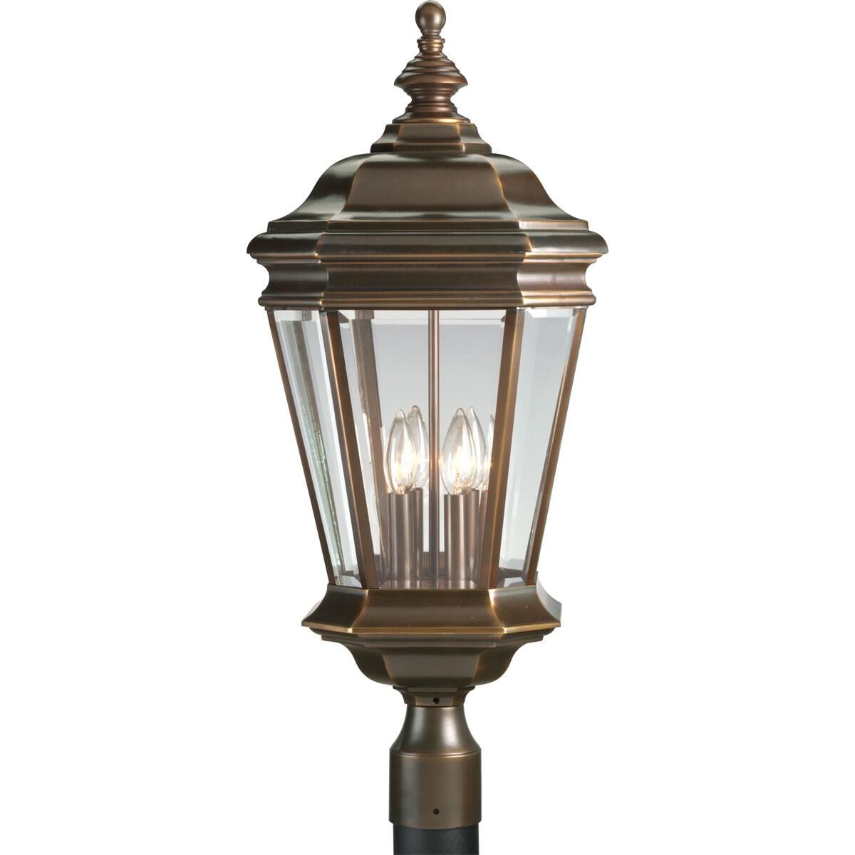 Crawford 29 Inch Tall 4 Light Outdoor Post Lamp by Progress Lighting