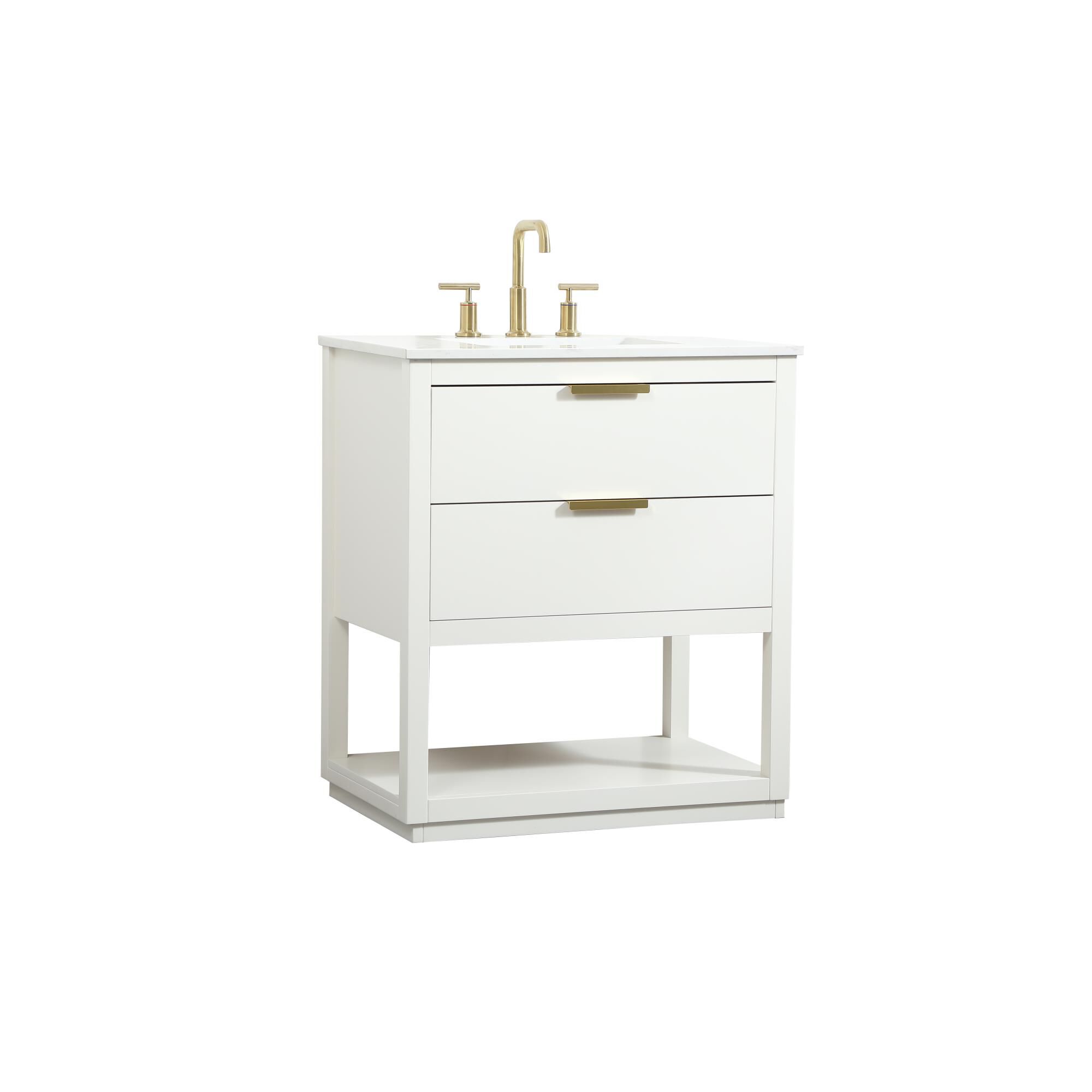 Larkin 30 Inch Bath Vanity by Elegant Decor