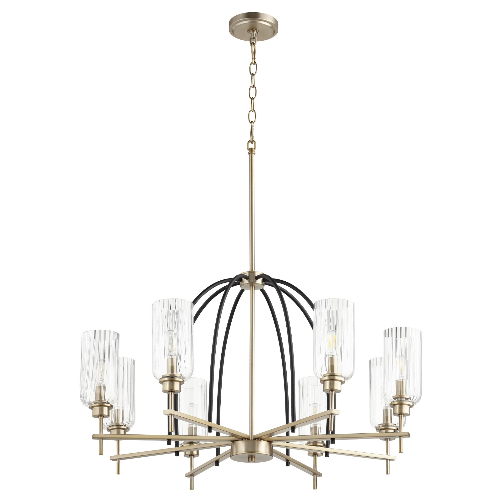 Espy 31 Inch 8 Light Chandelier by Quorum International