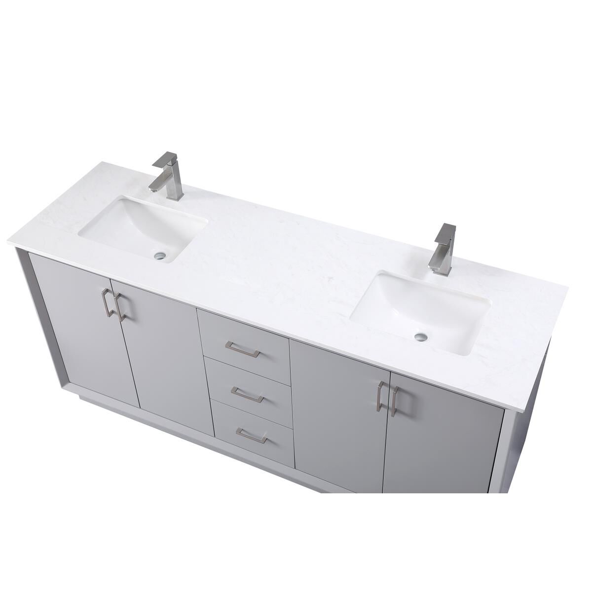 Shown in Grey finish