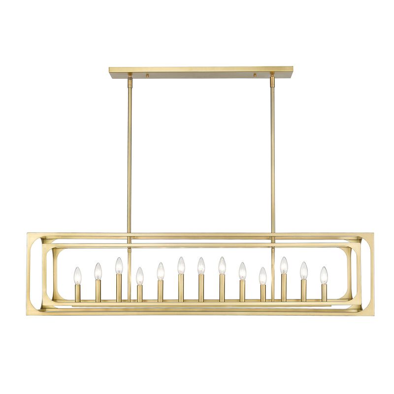 Easton 54 Inch 13 Light Linear Suspension Light by Z-Lite