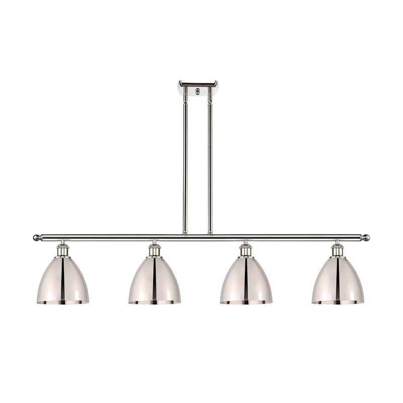 Bruno Marashlian Ballston Dome 48 Inch 4 Light Linear Suspension Light by Innovations Lighting