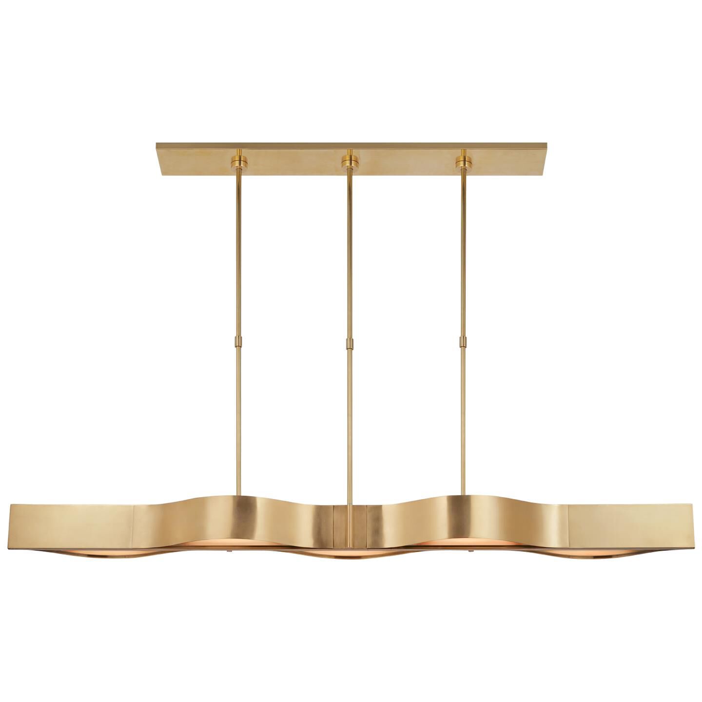 Kelly Wearstler Avant 60 Inch Linear Suspension Light by Visual Comfort Signature Collection