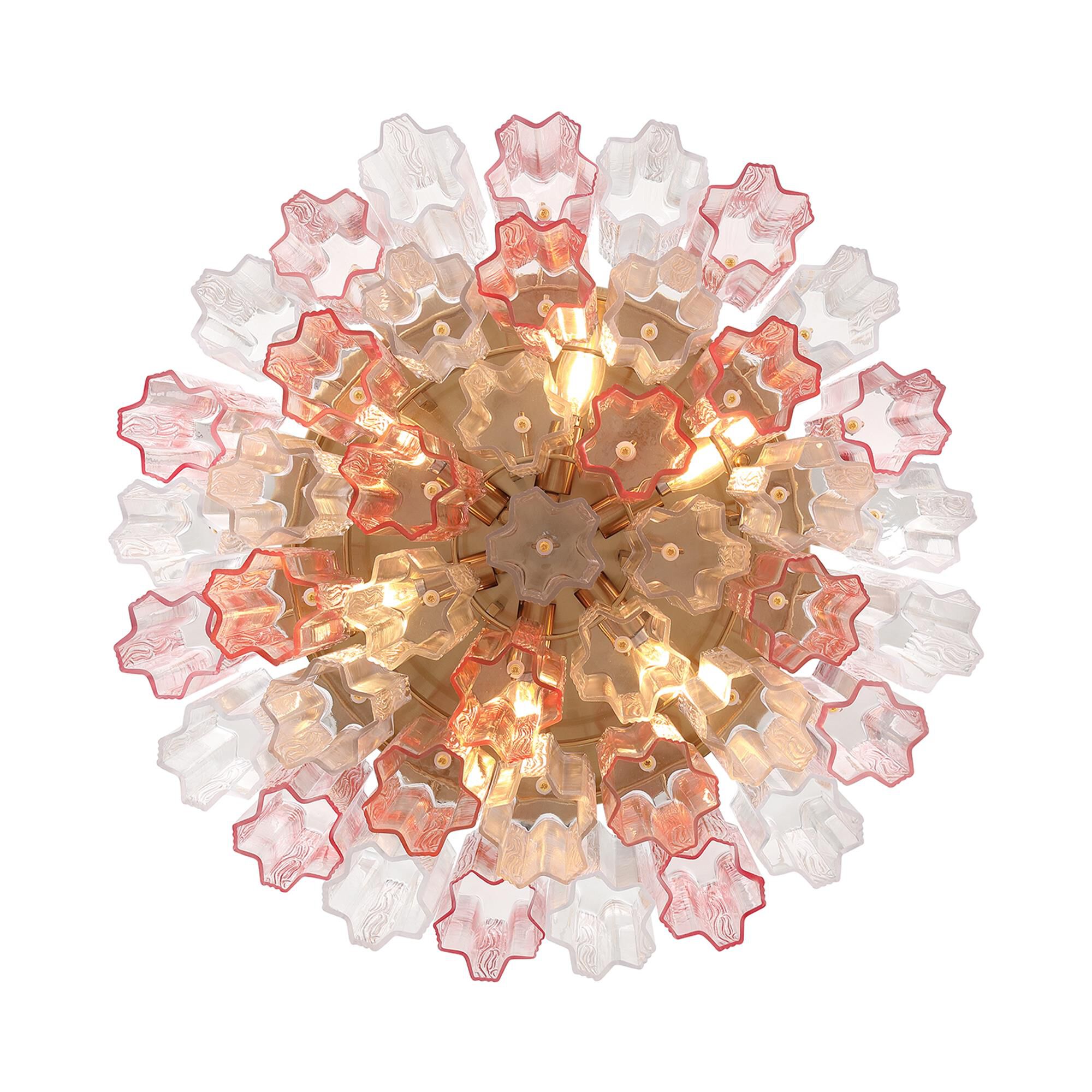 Addis 22 Inch 7 Light Semi Flush Mount,