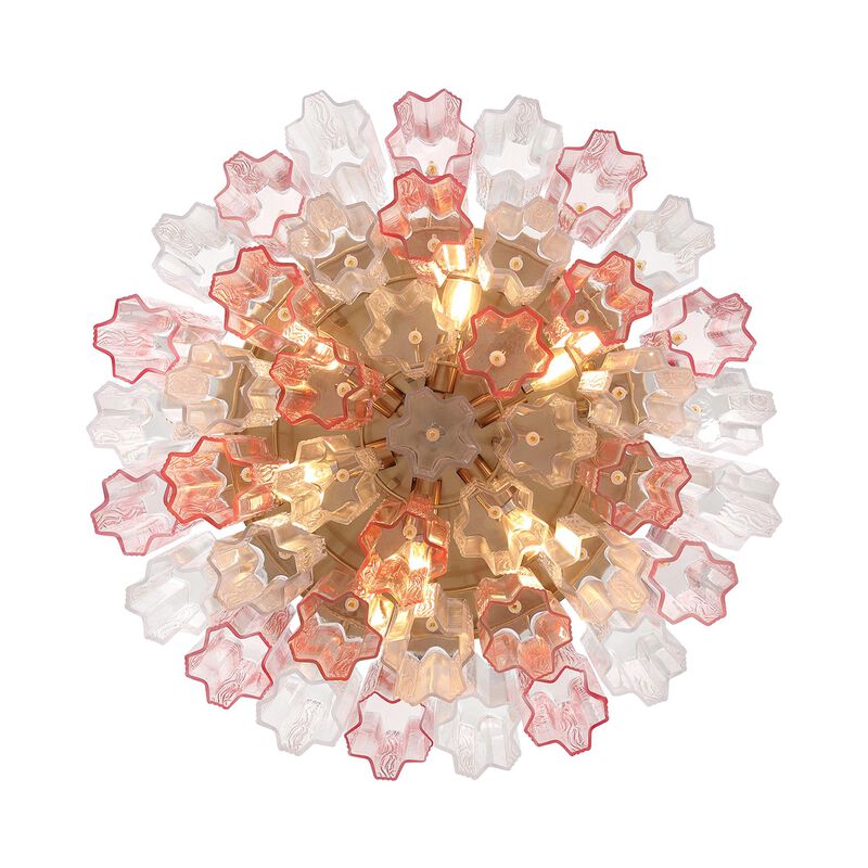 Addis 22 Inch 7 Light Semi Flush Mount by Crystorama