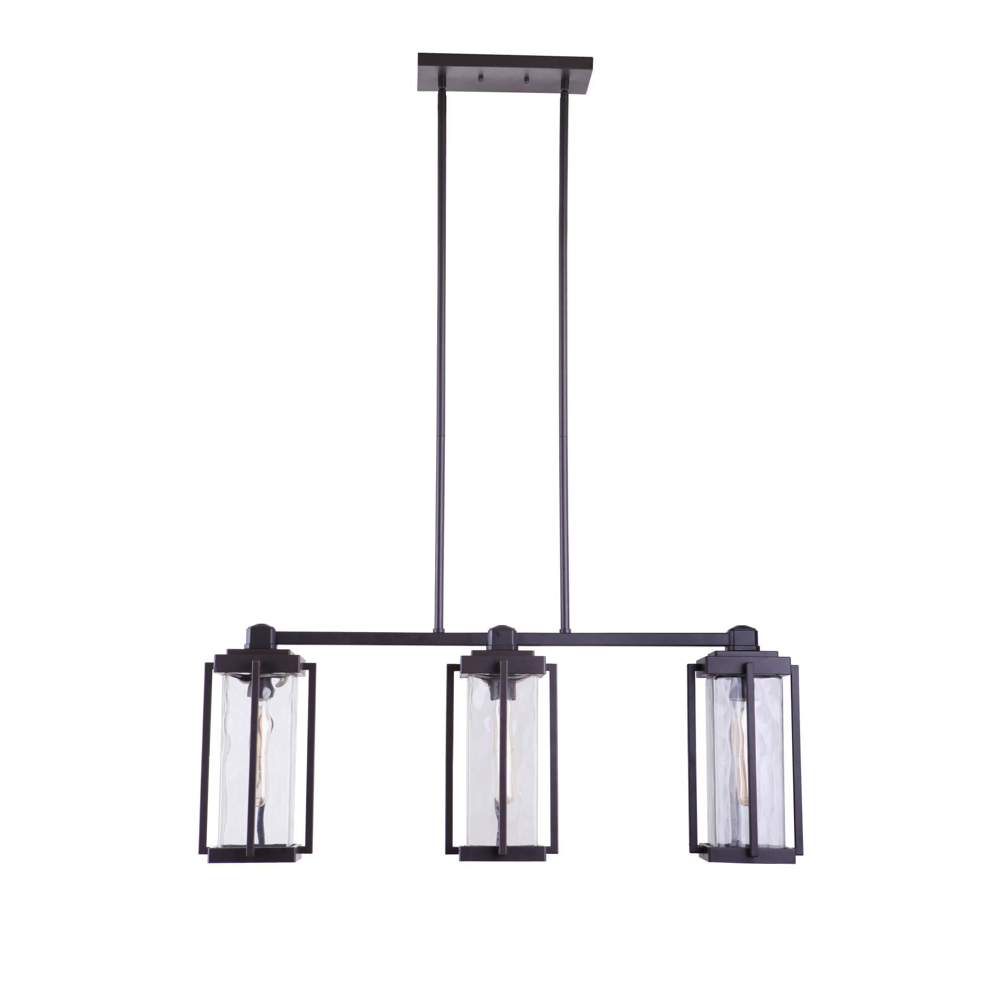 Pyrmont 14 Inch Tall 3 Light Outdoor Hanging Lantern by Craftmade