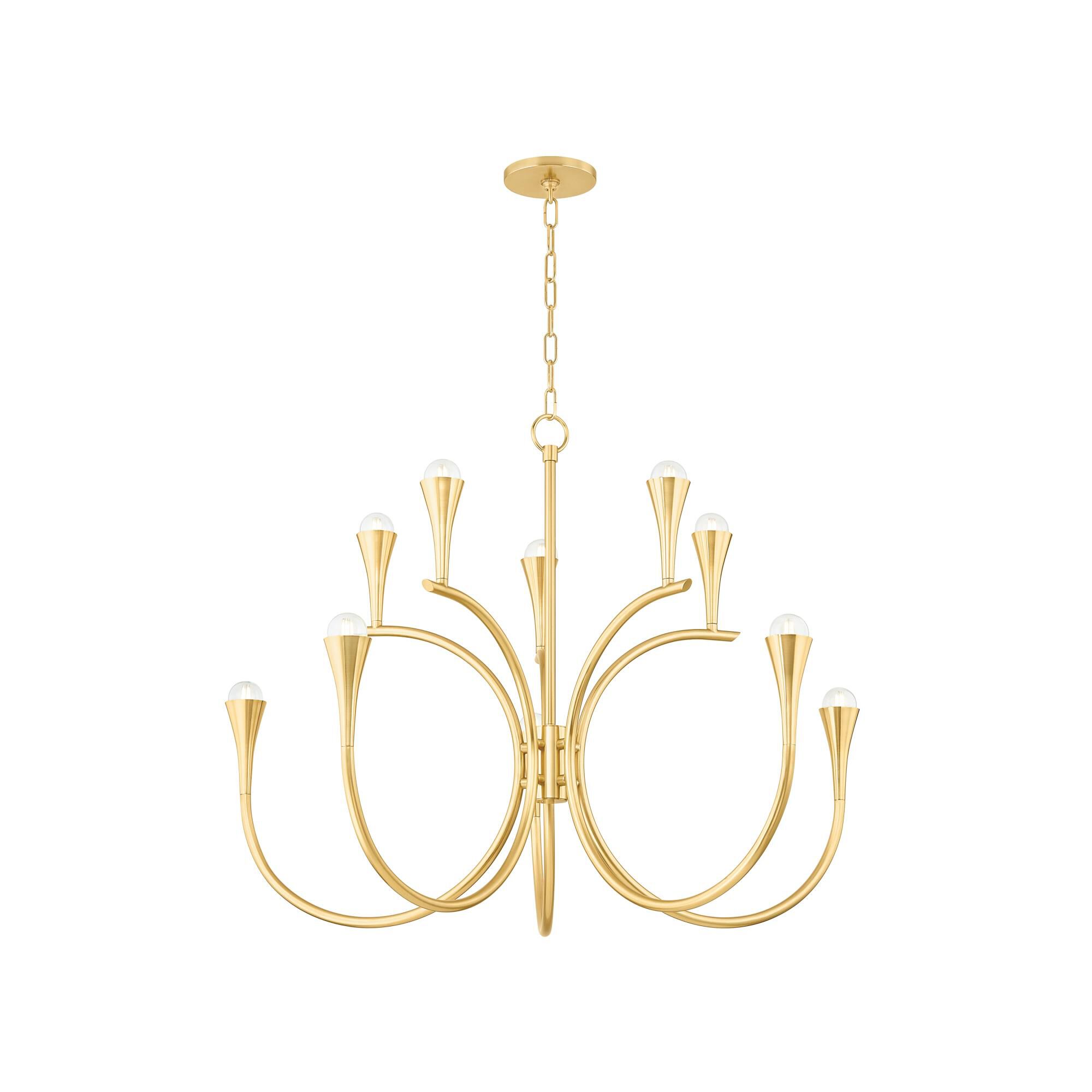 Aviana 38 Inch Chandelier by Mitzi
