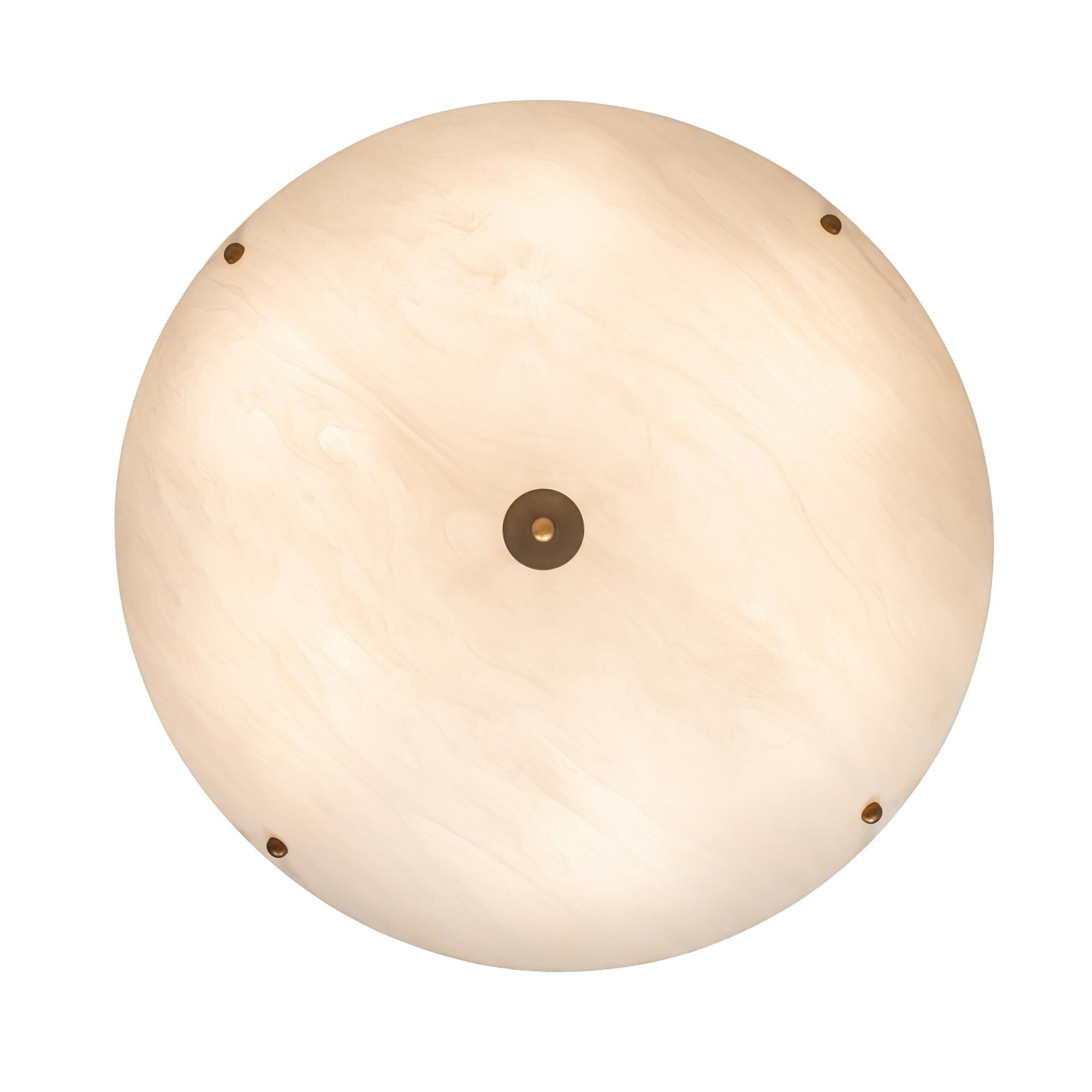 Shown in Antique Copper Finish finish and Beige glass