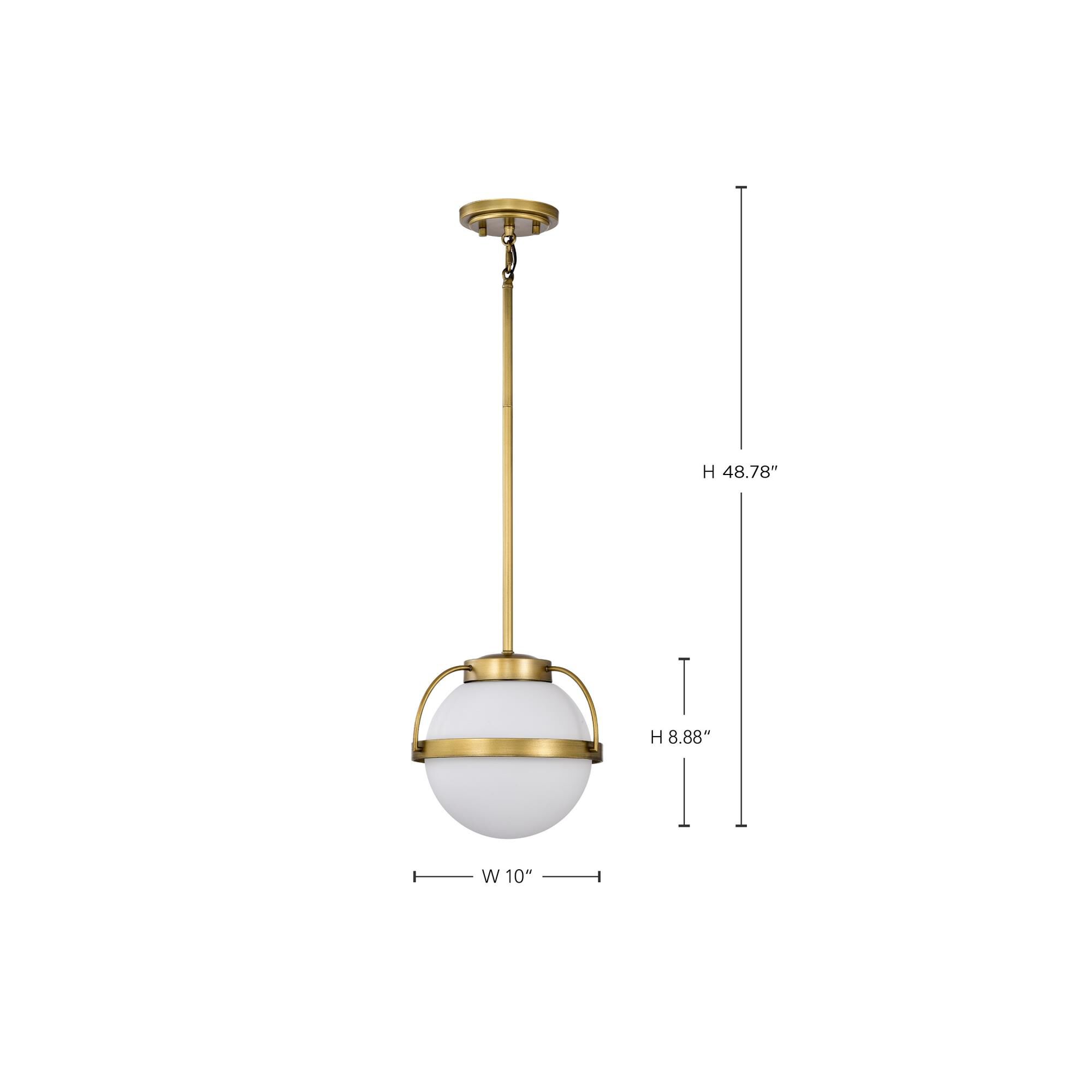 Lakeshore 1 Light Mini Pendant by Nuvo Lighting
