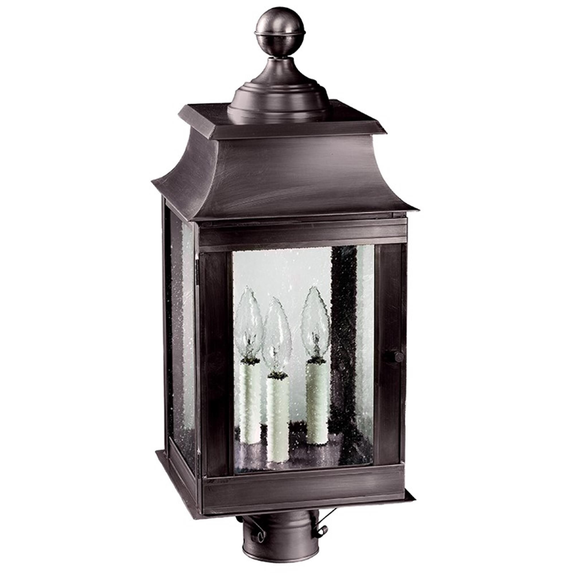 Concord 23 Inch 3 Light Outdoor Post Lamp,