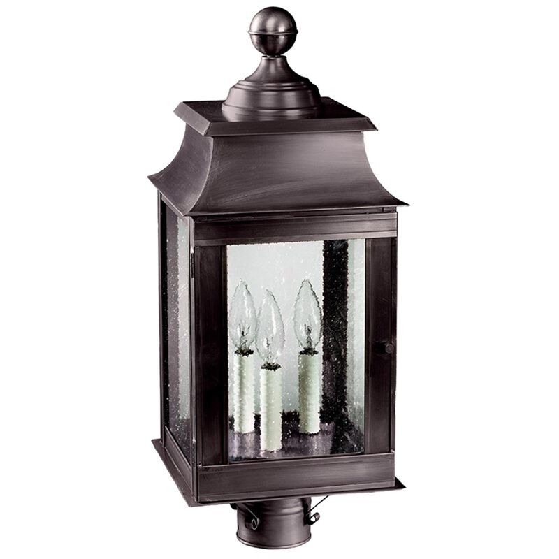 Concord 23 Inch 3 Light Outdoor Post Lamp by Northeast Lantern