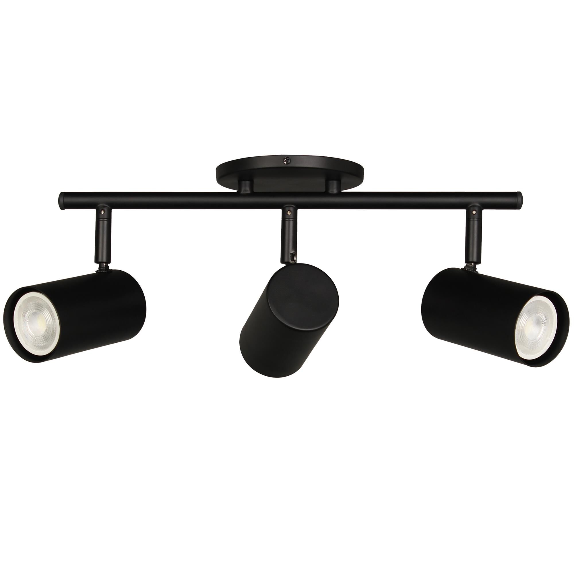 Shown in Matte Black finish and Matte Black shade