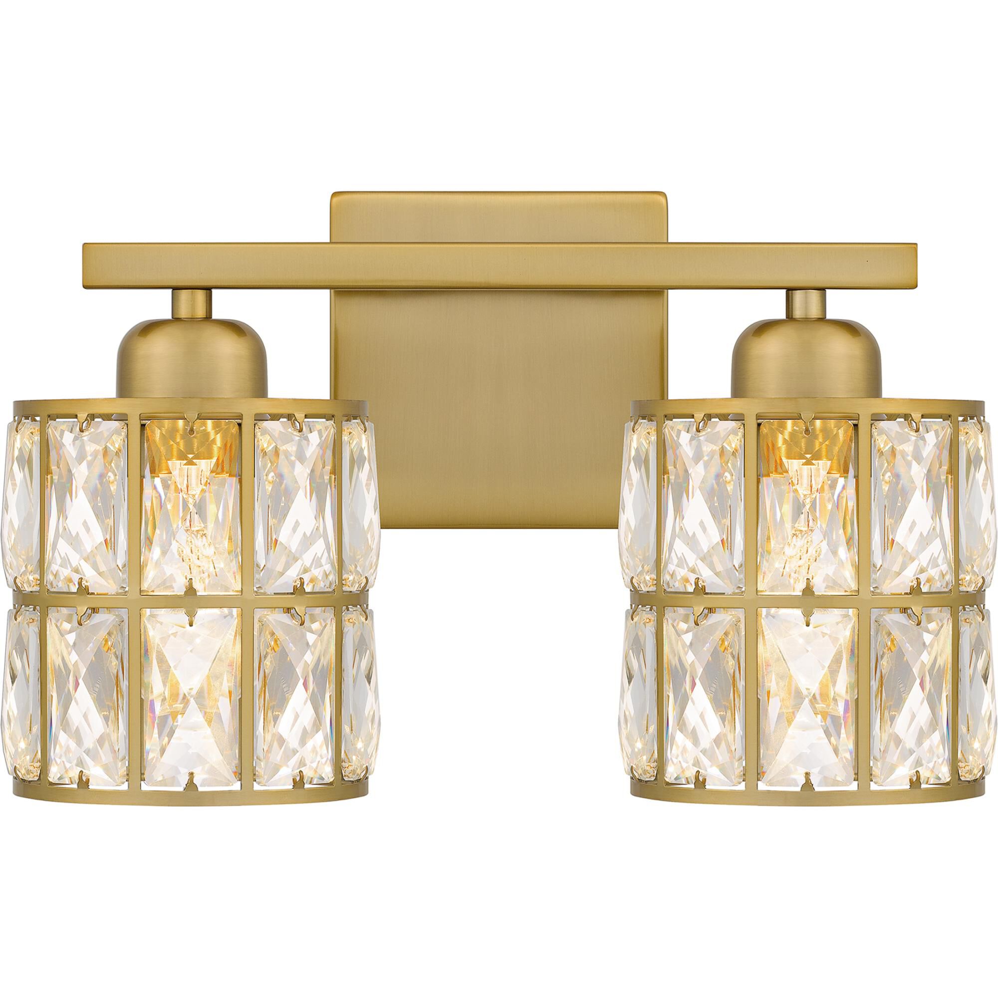 Gibson 13 Inch 2 Light Bath Vanity Light by Quoizel