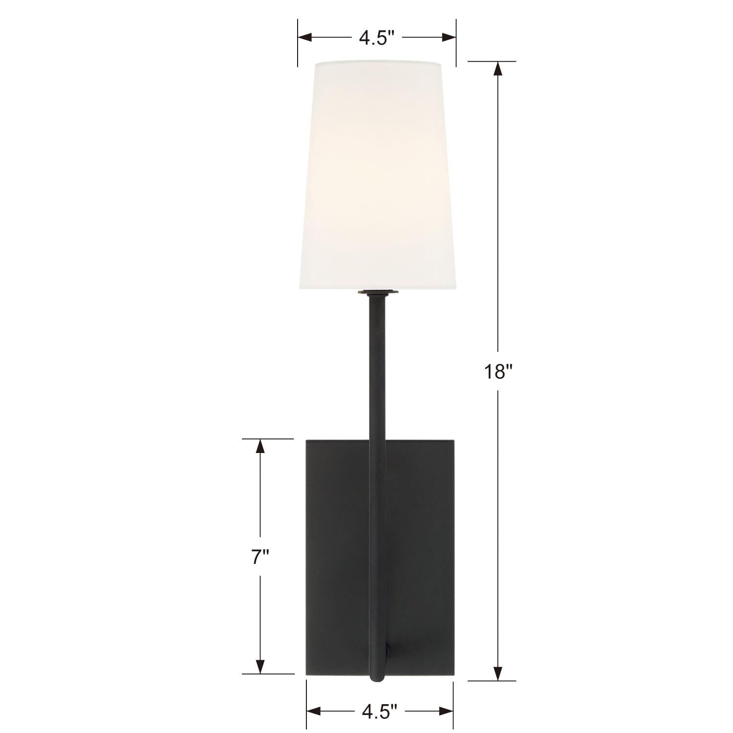 Crystorama Lena 18 Inch Wall Sconce
