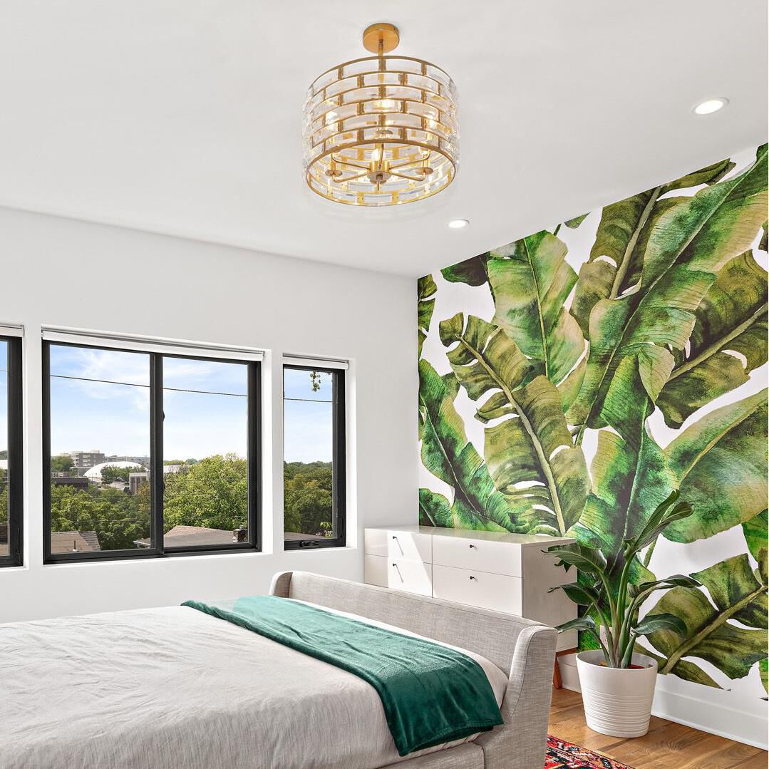 Meridian 20 Inch 6 Light Mini Chandelier by Crystorama