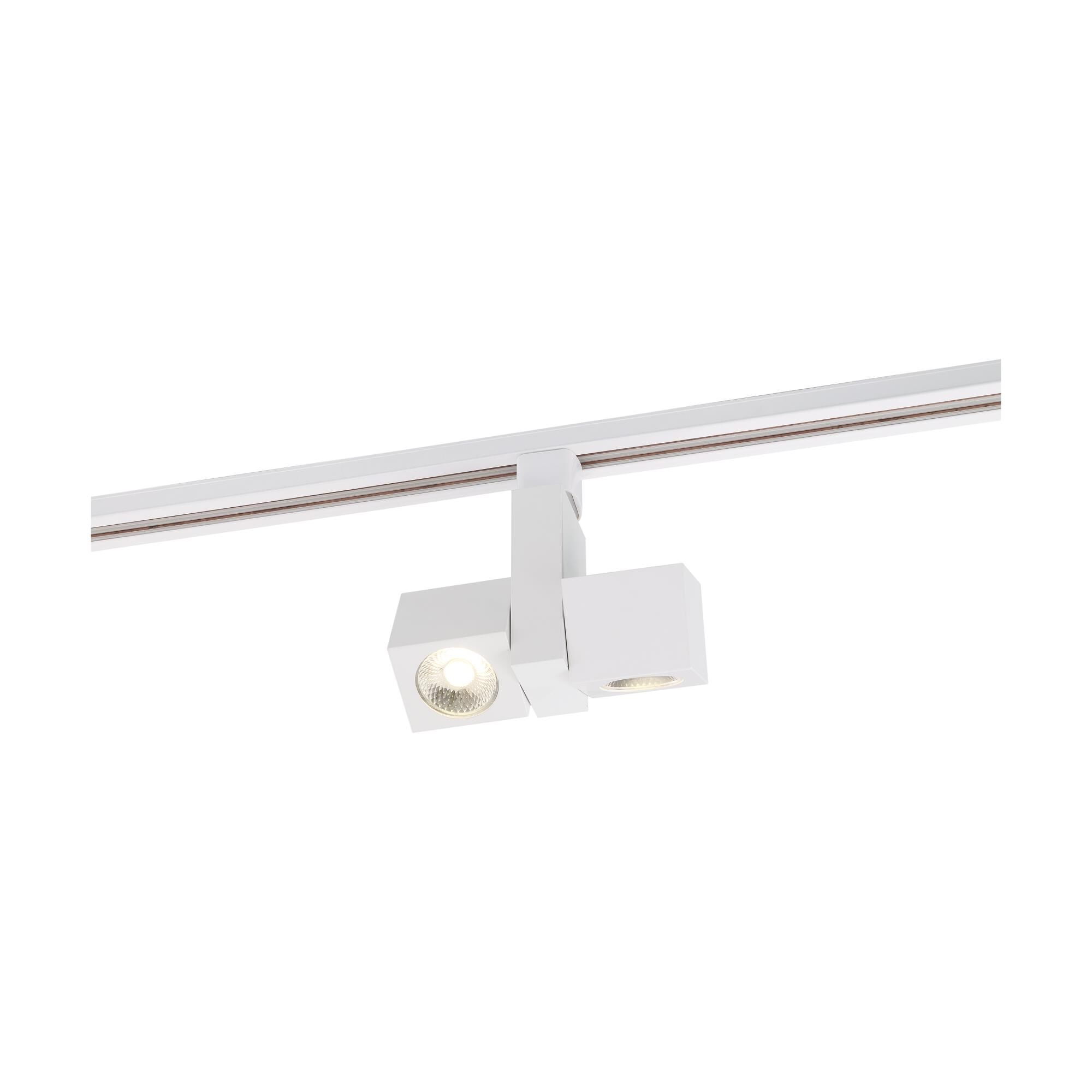Dual Square 6 Inch Track Lighting Kit by Nuvo Lighting