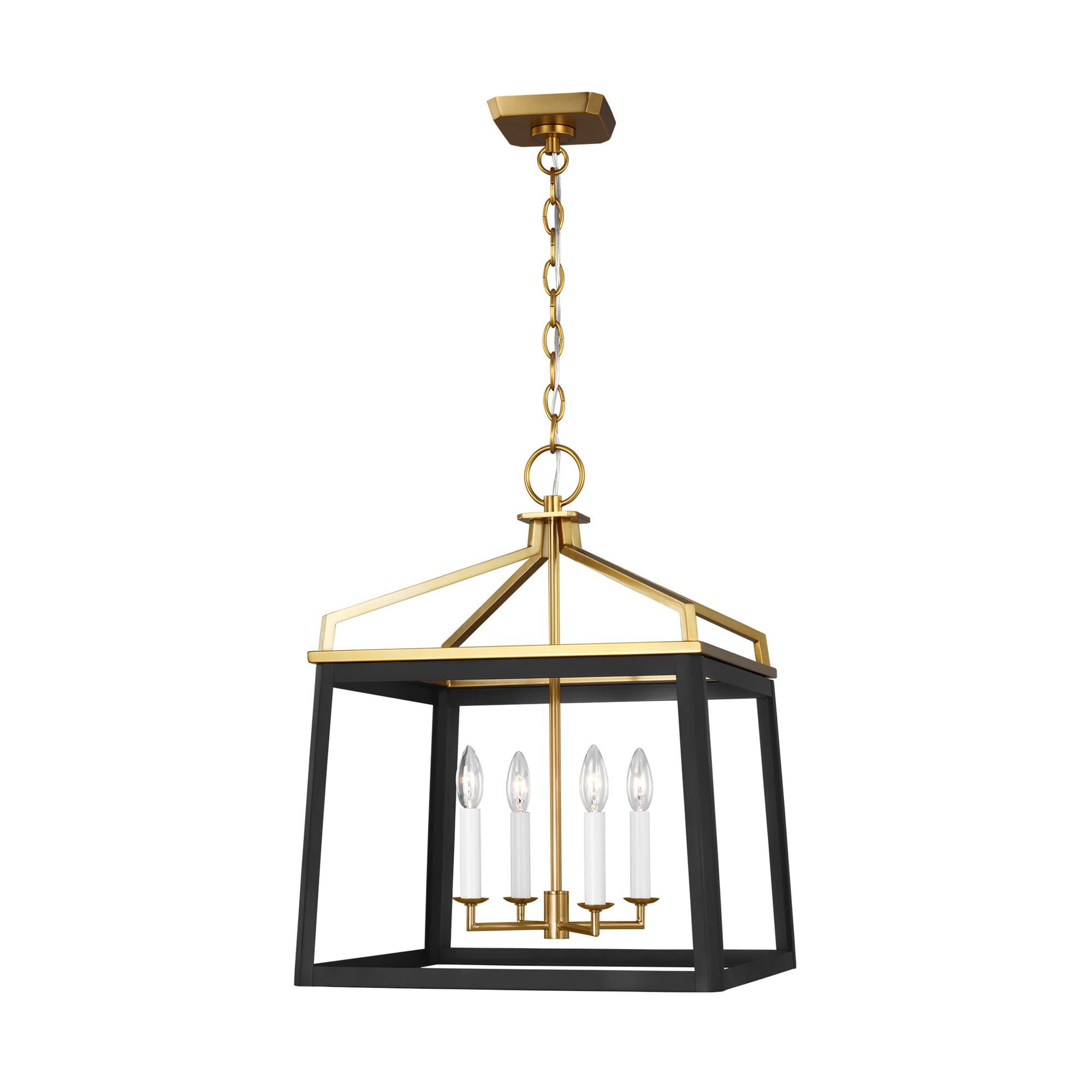 Shown in Midnight Black and Burnished Brass finish