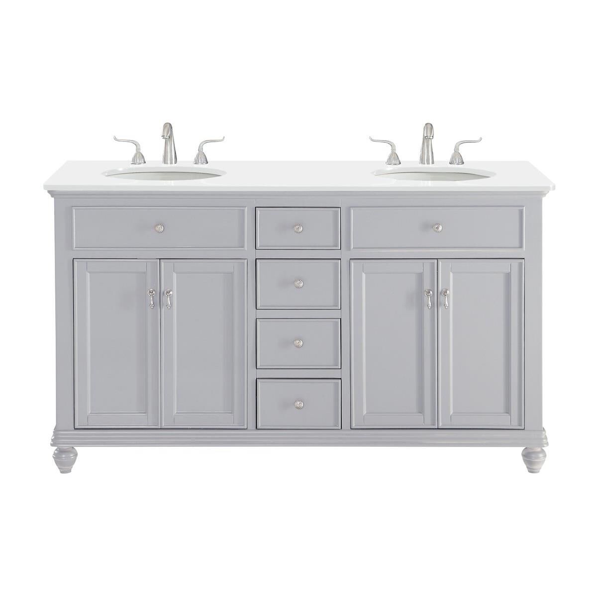 Shown in Grey finish