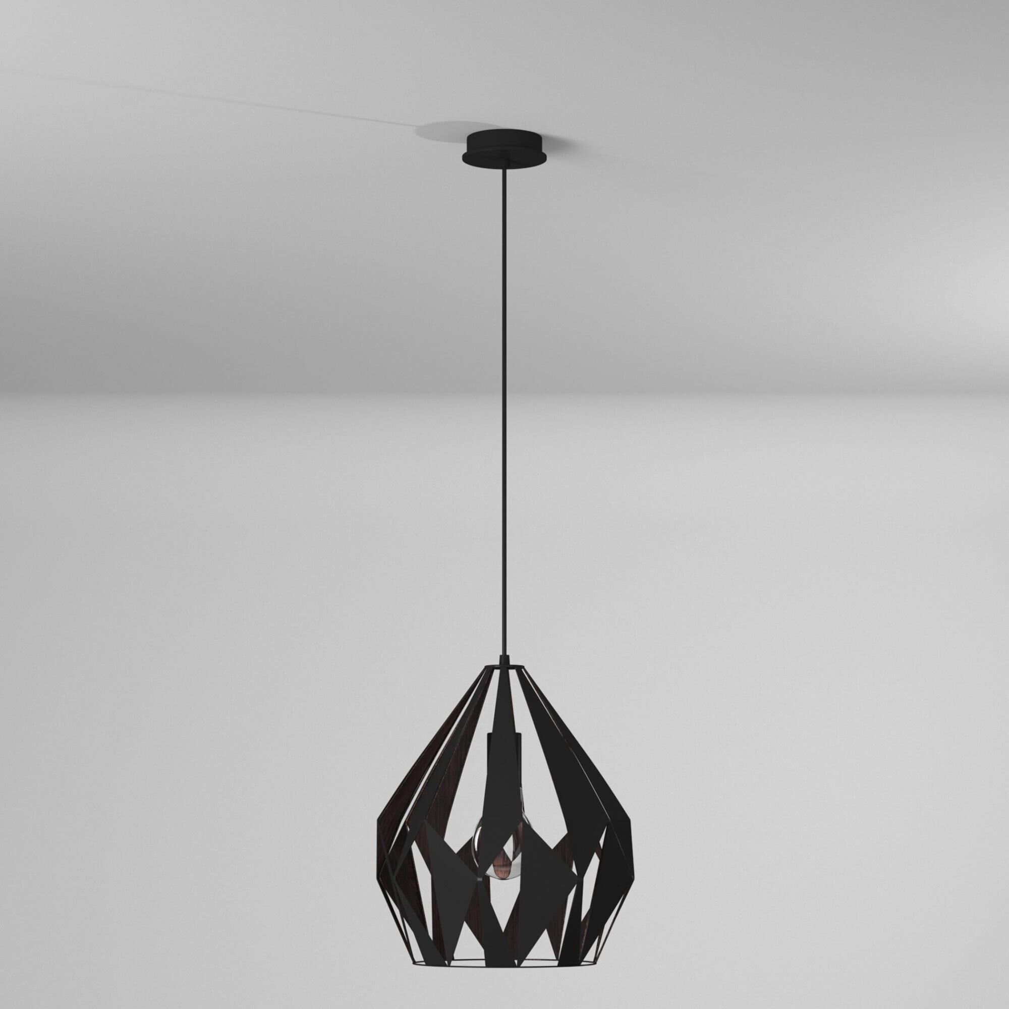 Shown in Black - Copper finish