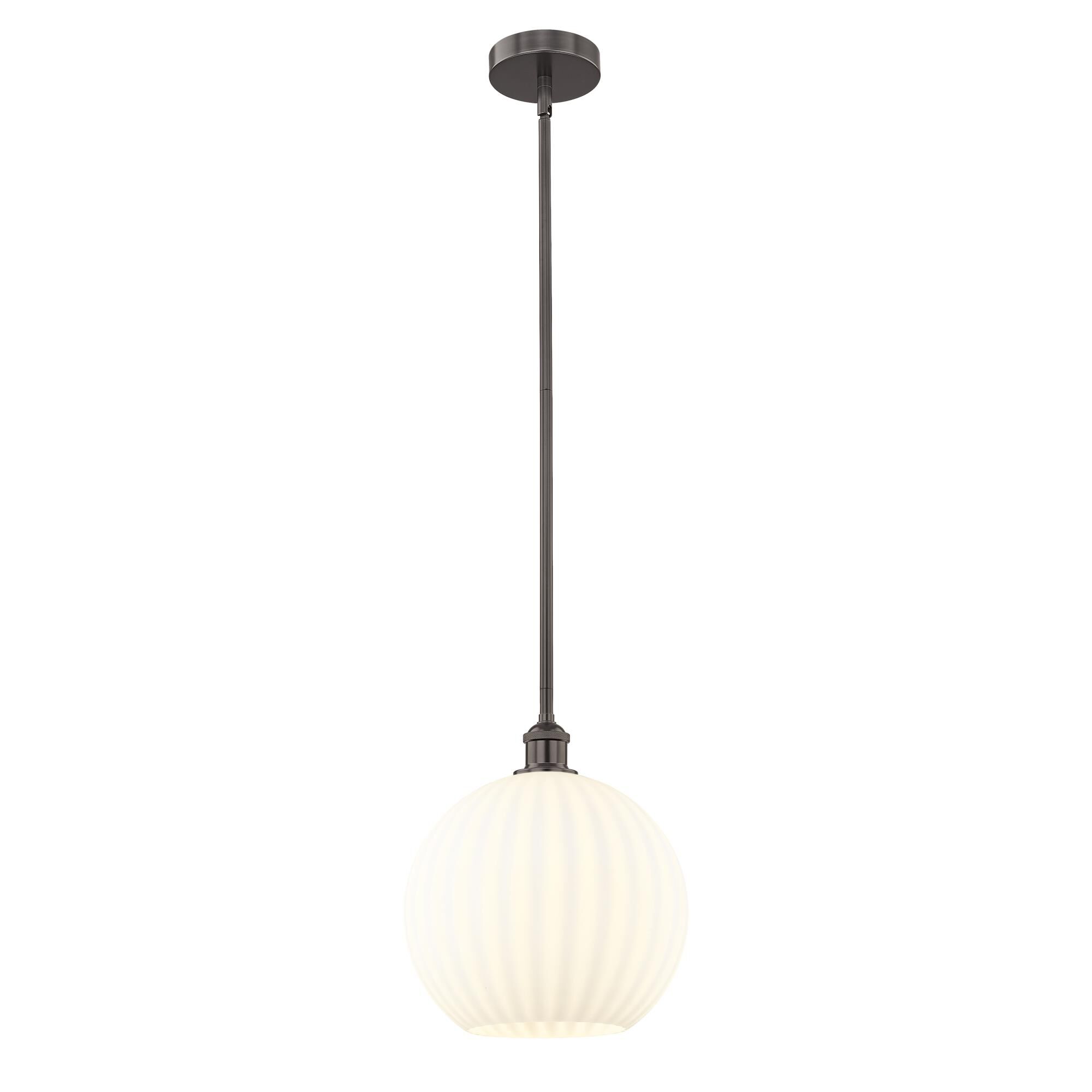 Bruno Marashlian White Venetian Mini Pendant by Innovations Lighting