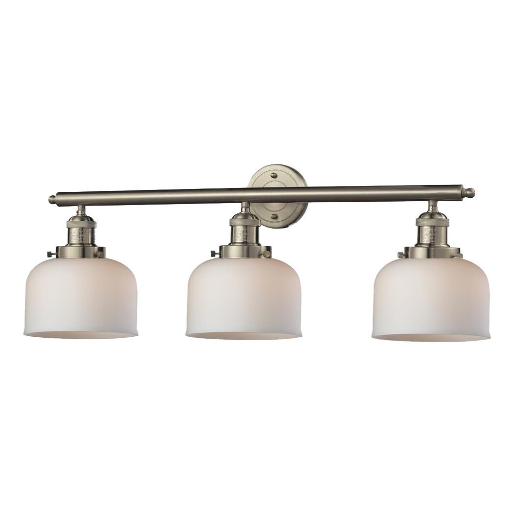 Bruno Marashlian Large Bell 32 Inch 3 Light Bath Vanity Light by Innovations Lighting
