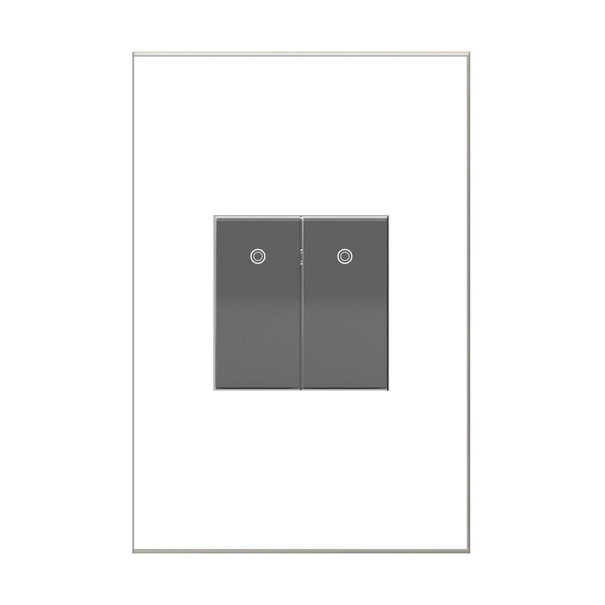 adorne Paddle Incandescent-Halogen-CFL-LED Light Switch by Legrand