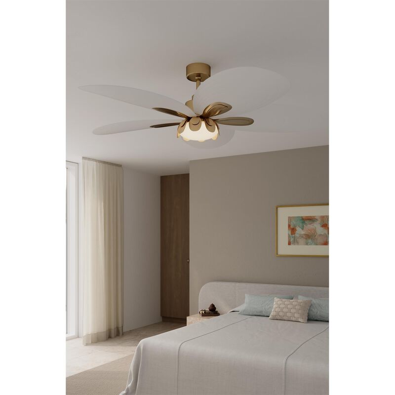Saltcress 60 Inch Ceiling Fan with Light Kit by Minka Aire