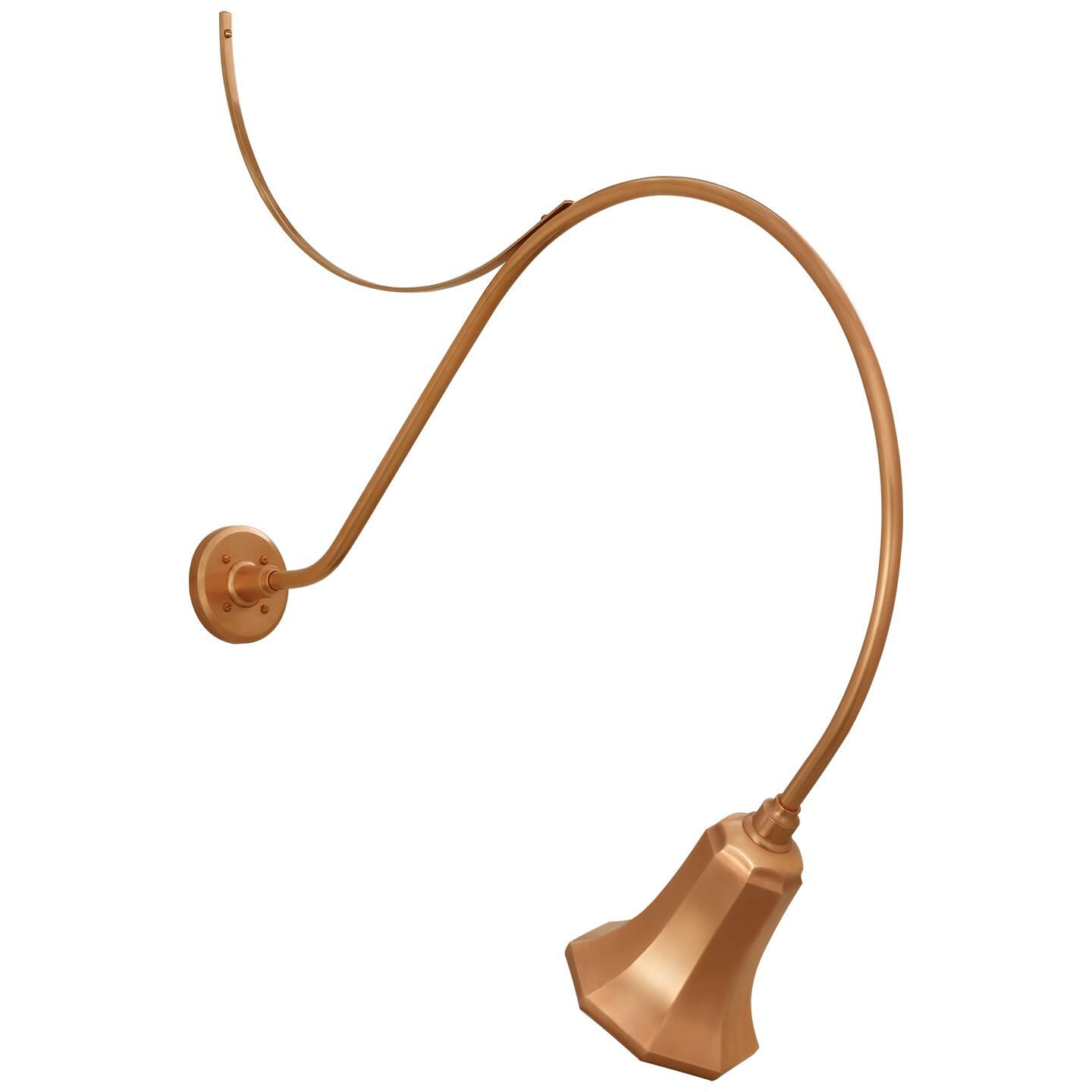 Shown in Soft Copper finish and Copper shade