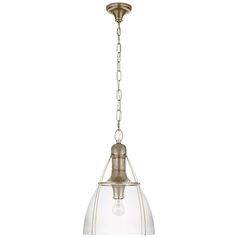 Visual Comfort Signature Collection Chapman & Myers Prestwick 18 Inch Large Pendant
