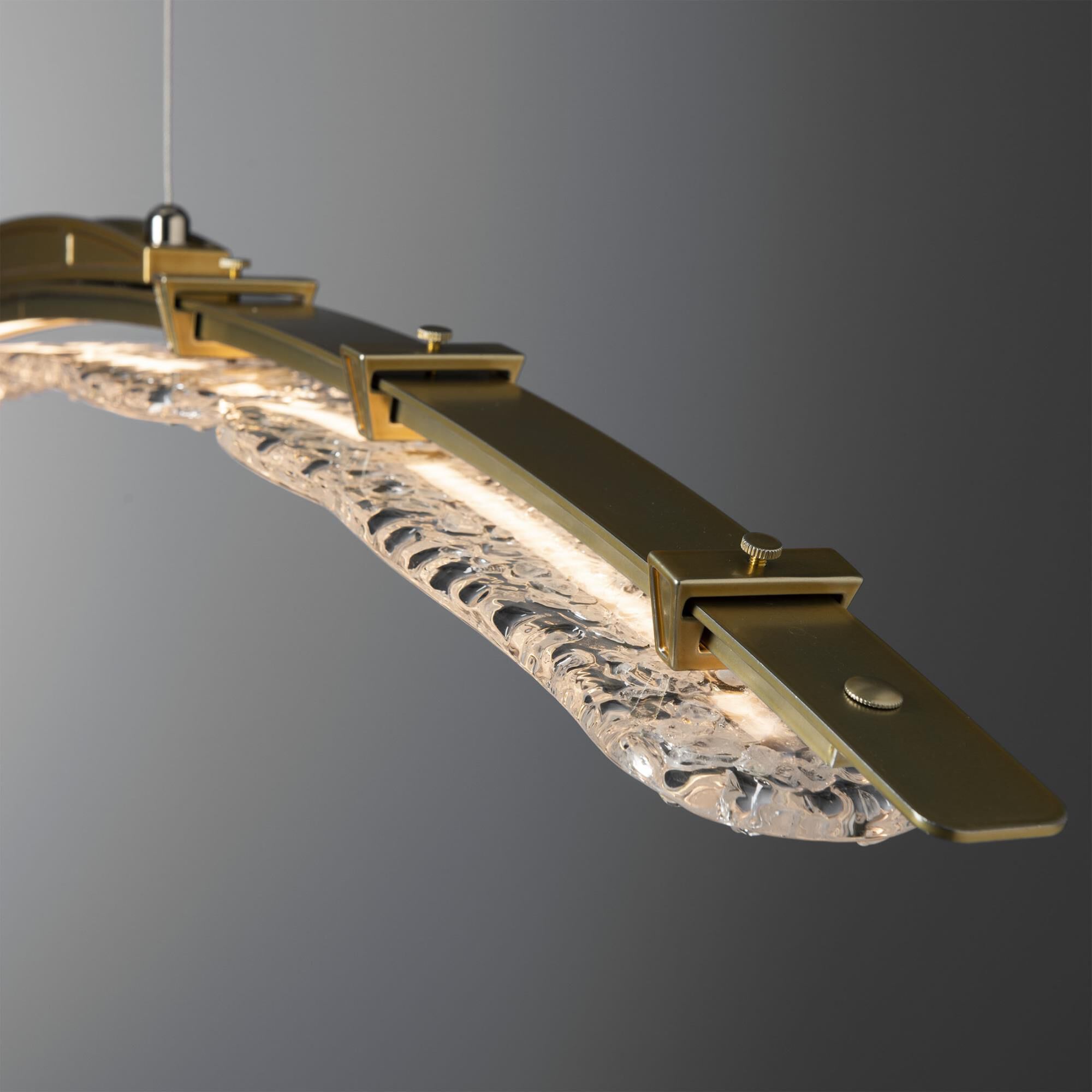Glissade Mini Pendant by Hubbardton Forge