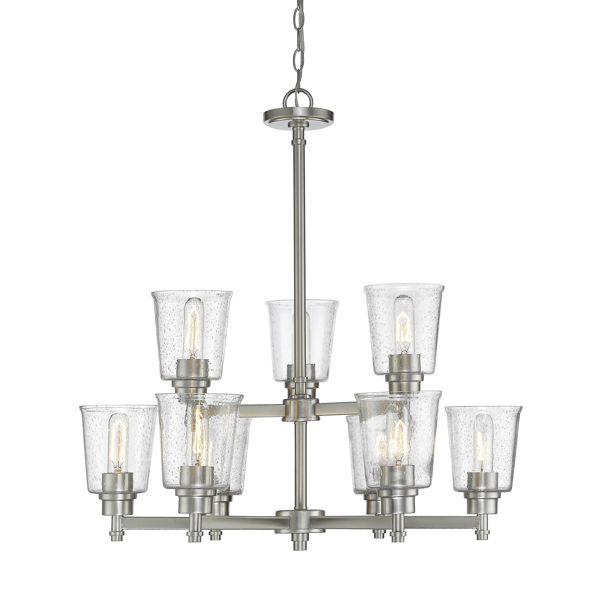 Bohin 28 Inch 9 Light Chandelier by Z-Lite