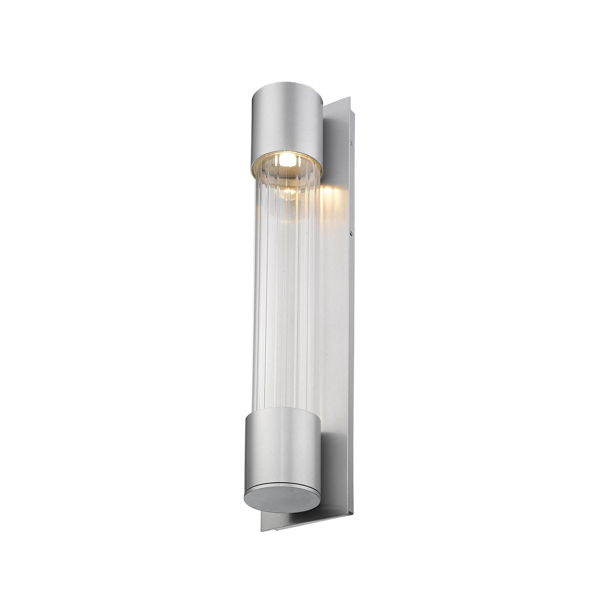 Striate 24 Inch Tall 2 Light LED Outdoor Wall Light by Z-Lite