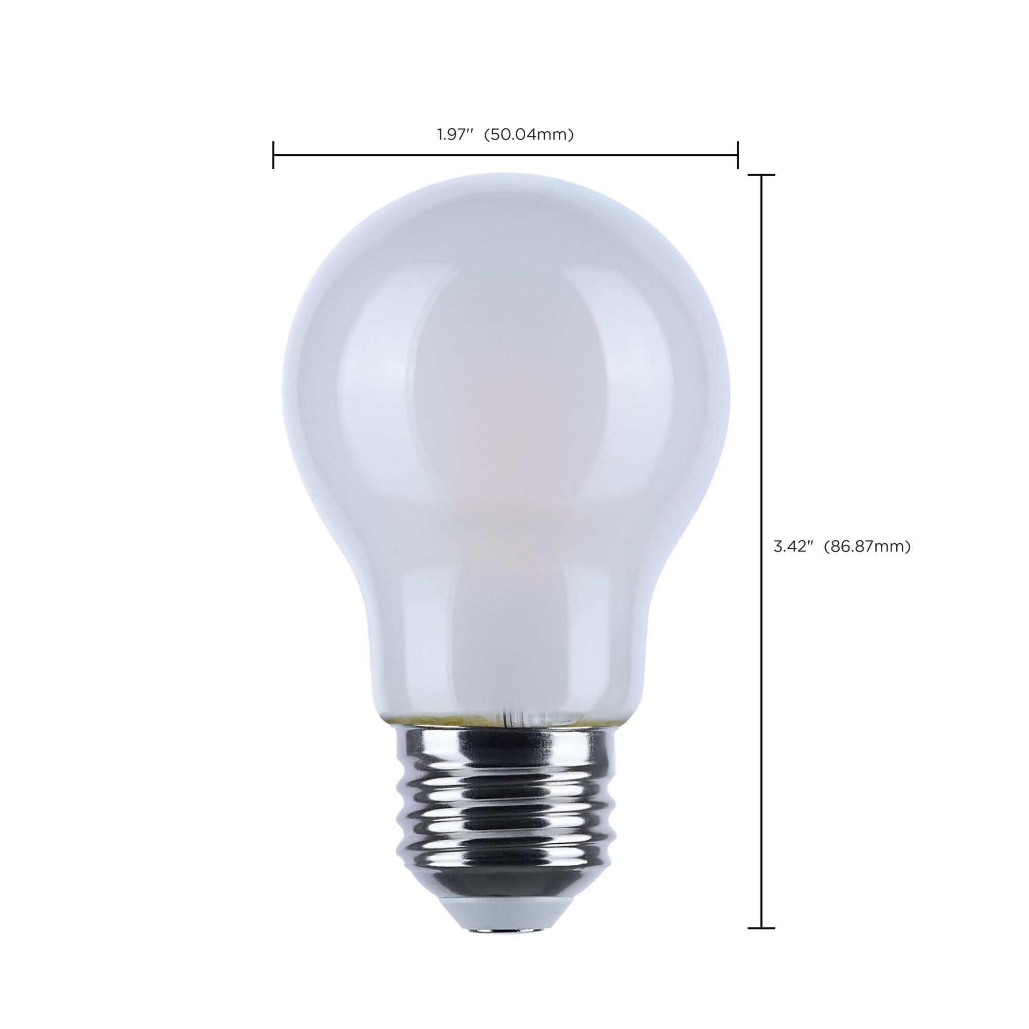 Dimmable 5 Watt 3000K A15 LED Light Bulb by Satco