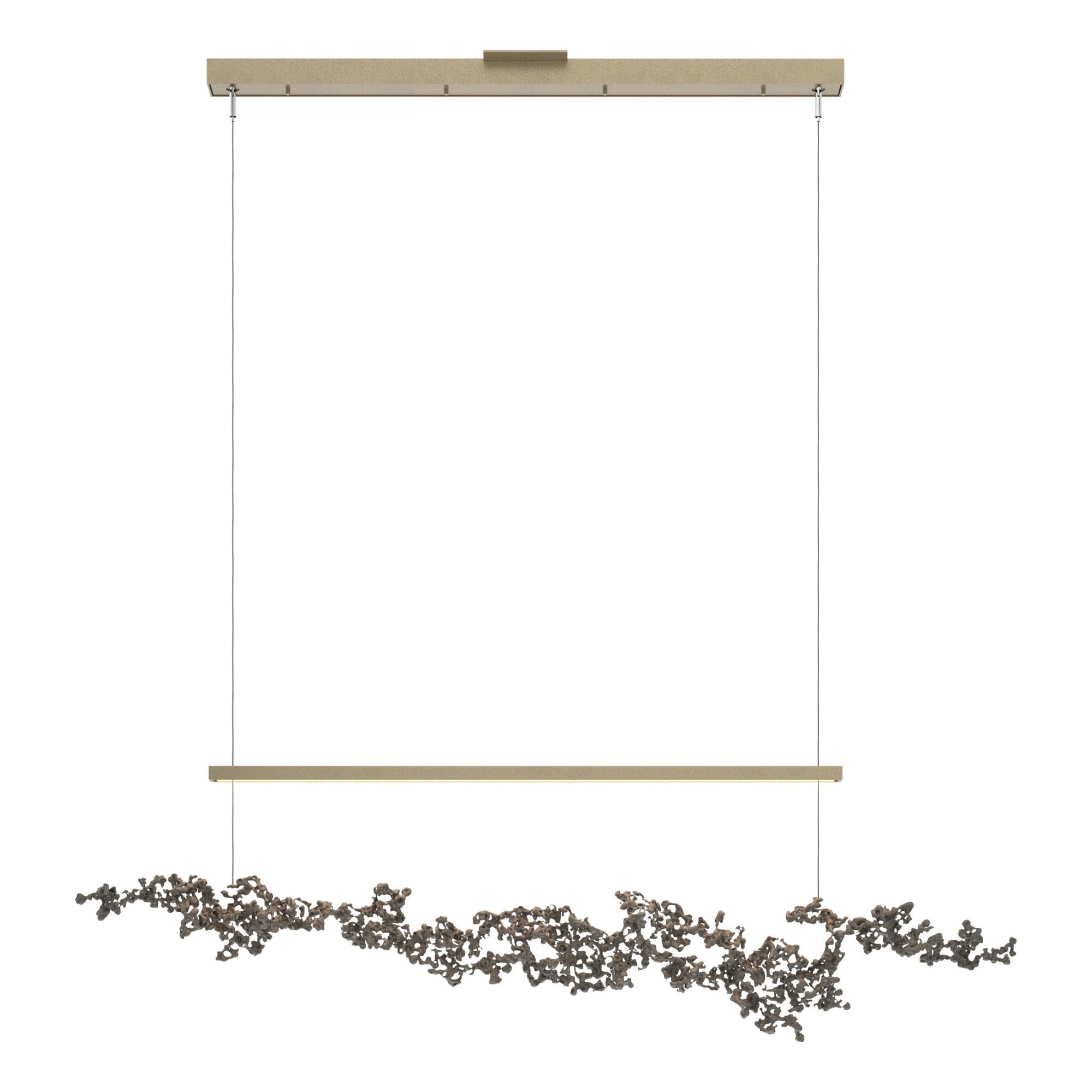 Hubbardton Forge Coral 56 Inch LED Linear Suspension Light