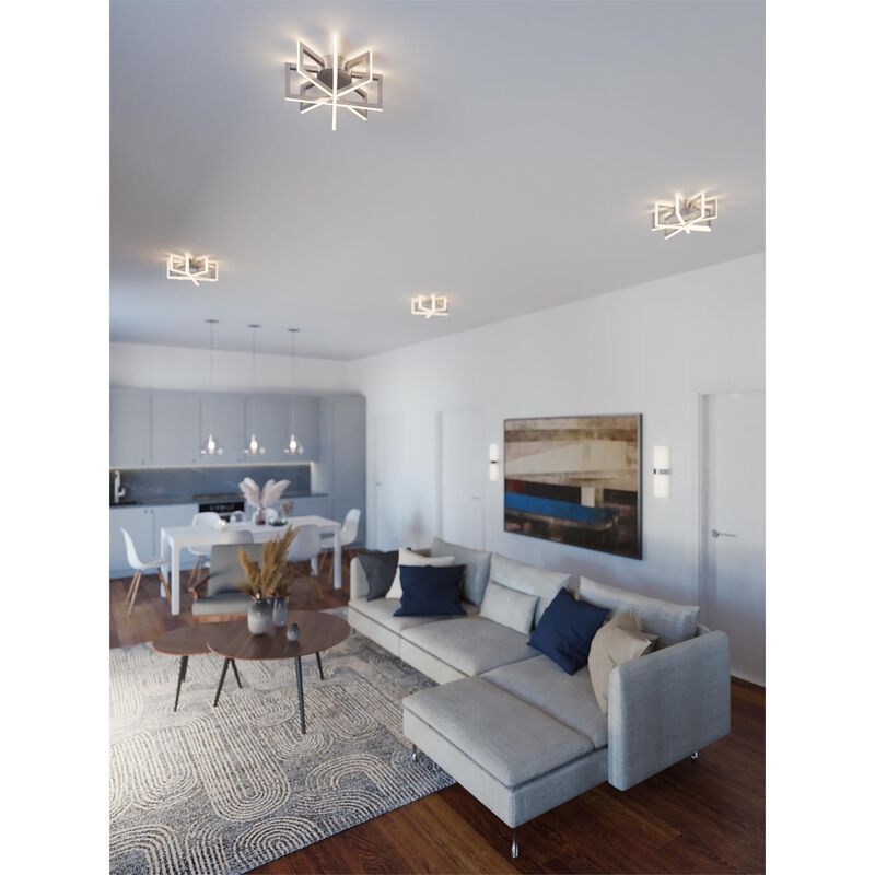 Cass 18 Inch 1 Light LED Flush Mount by AFX Lighting