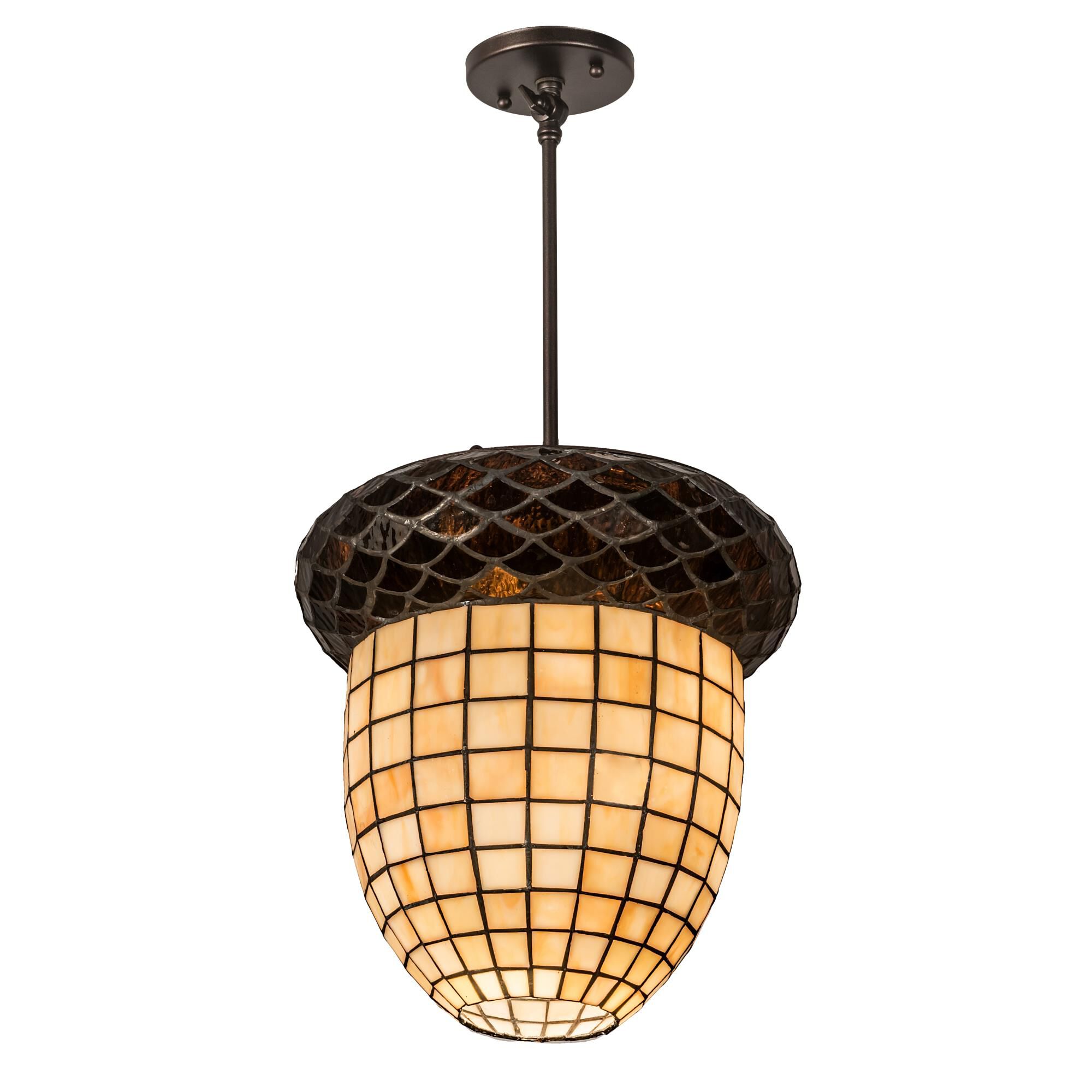 12 Inch 2 Light Semi Flush Mount by Meyda Lighting