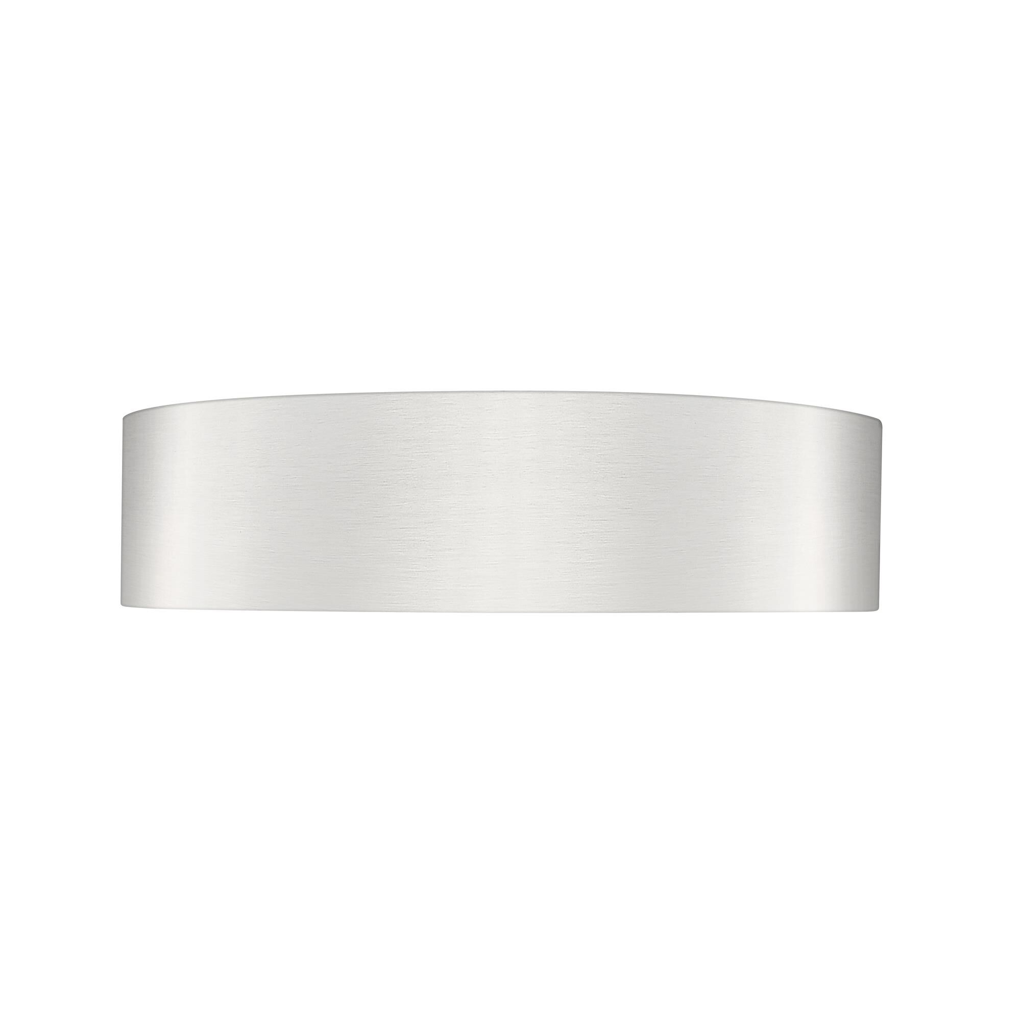 Shown in Brushed Nickel finish and Frosted glass and Frosted shade
