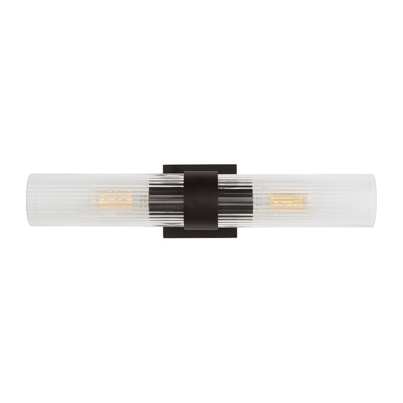 Chapman & Myers Geneva 20 Inch 2 Light Bath Vanity Light by Visual Comfort Studio Collection