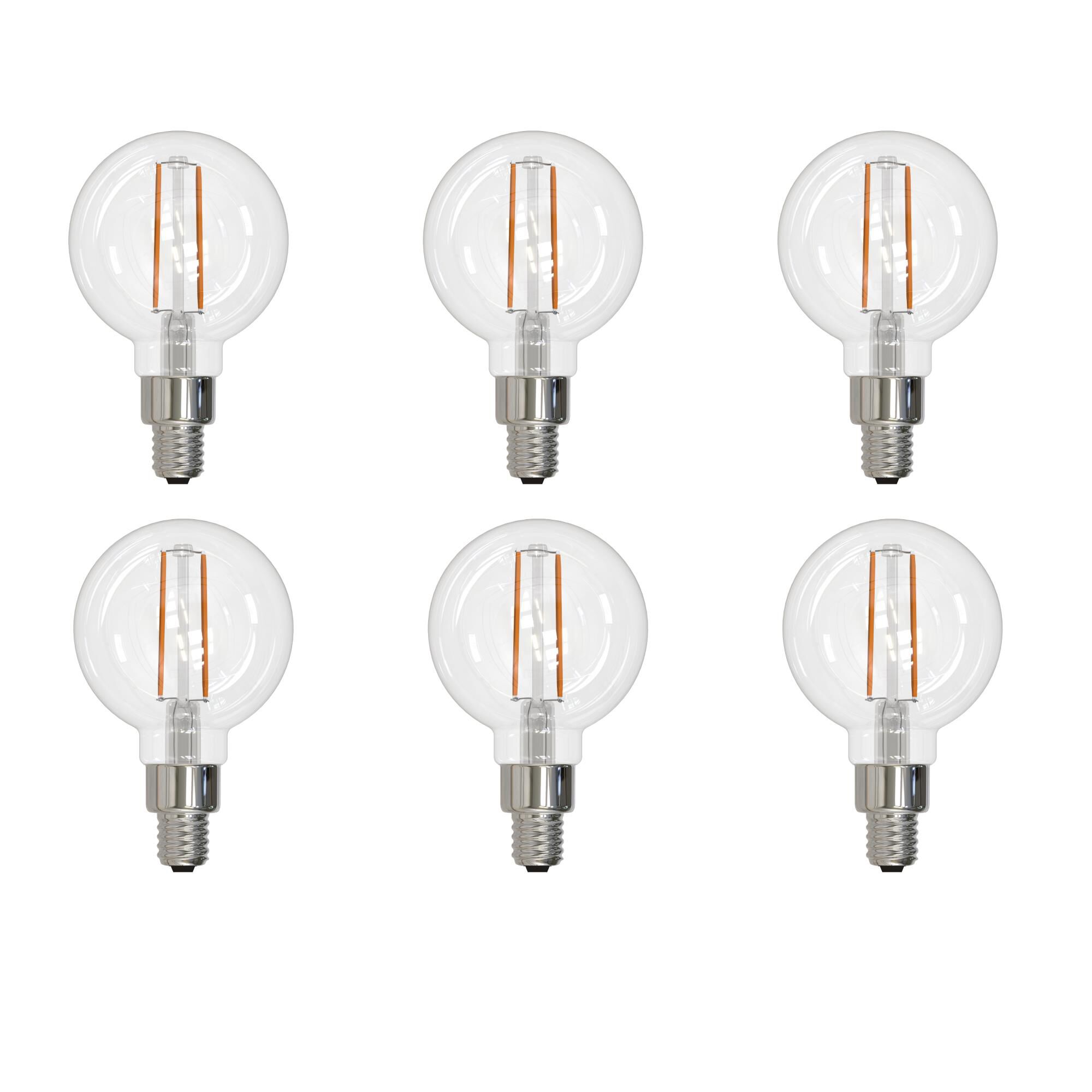 Dimmable 2.5 Watt 2700K G16 LED Light Bulb by Bulbrite