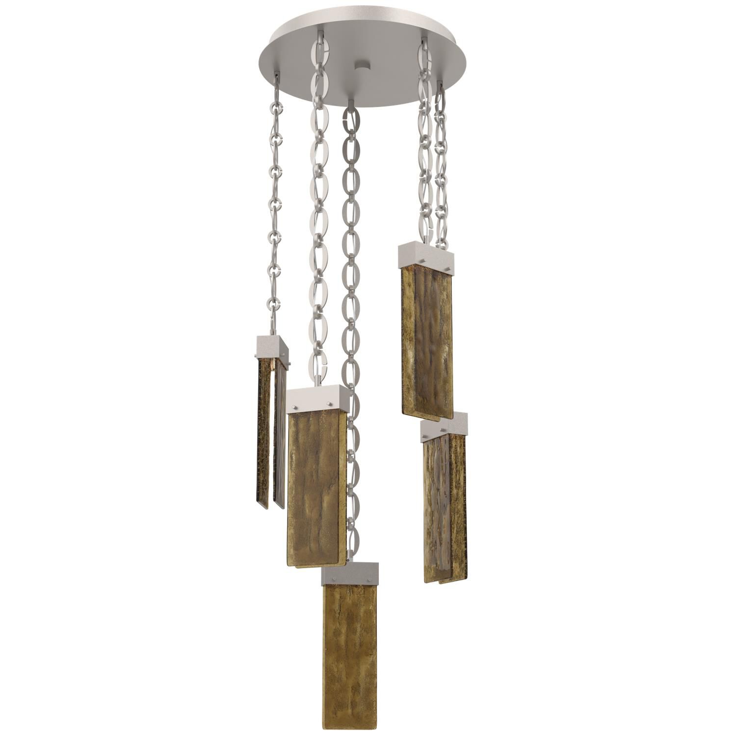 Levi Wilson Parallel 19 Inch Multi Light Pendant by Hammerton Studio